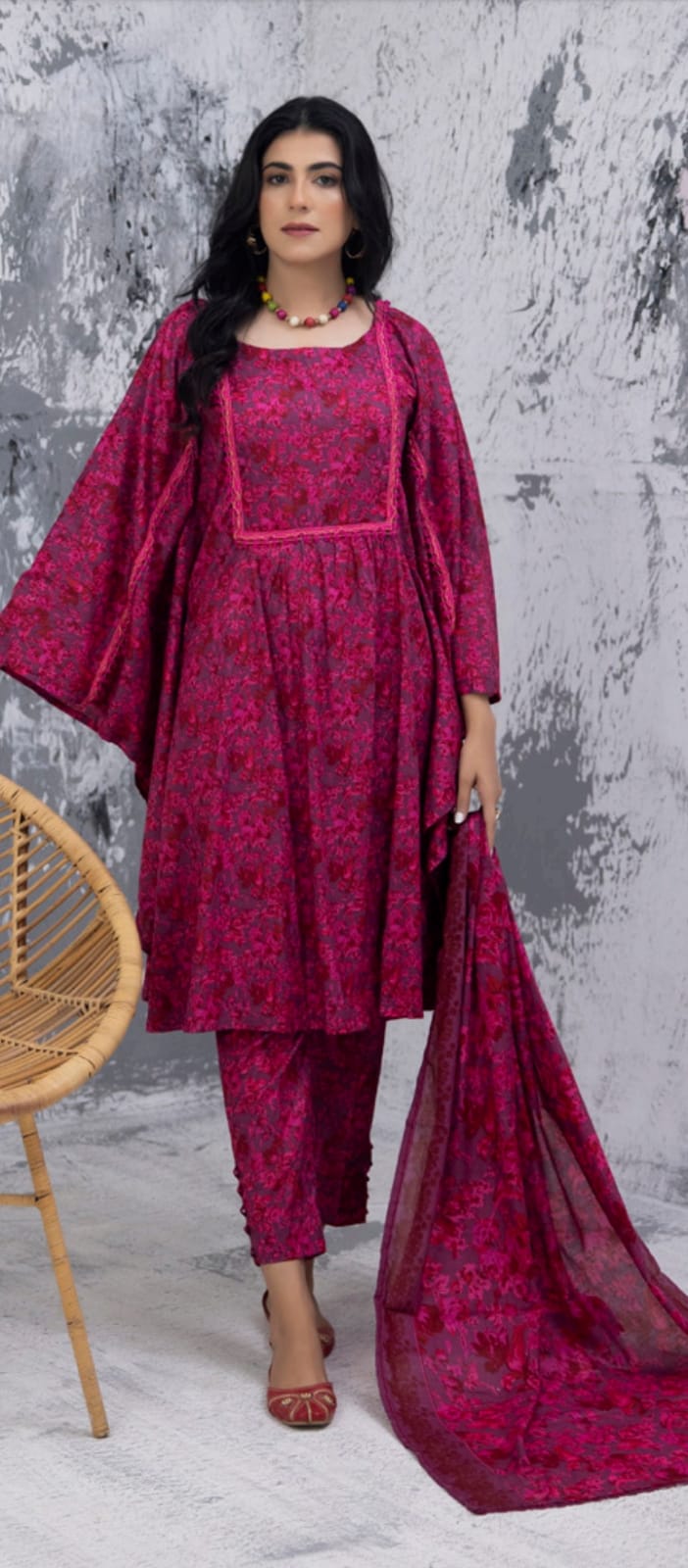 Summer Unstitched 3 PC Lawn Suit