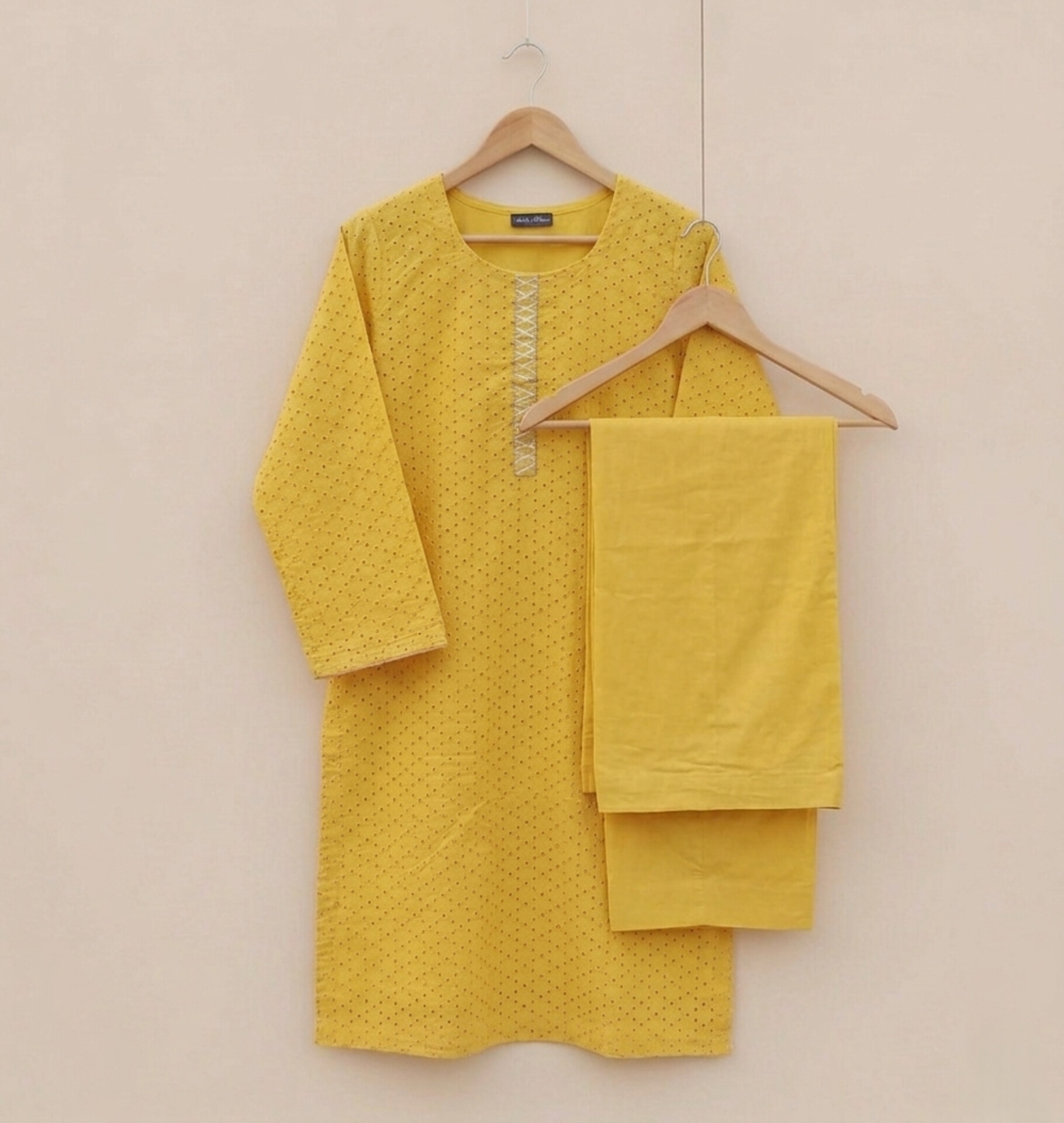 Yellow Chicken Kari Suit