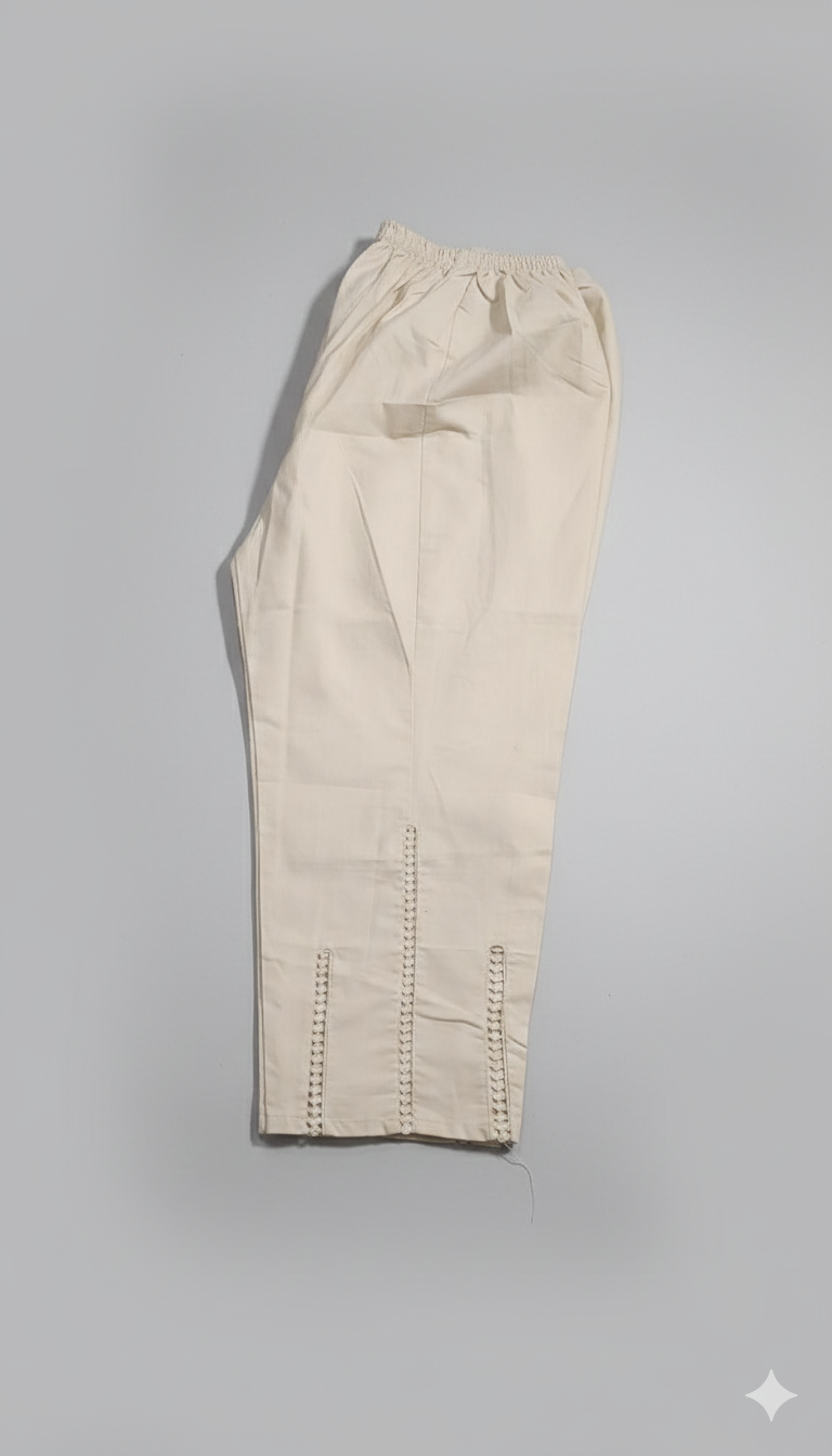 Skin Cotton Trouser 