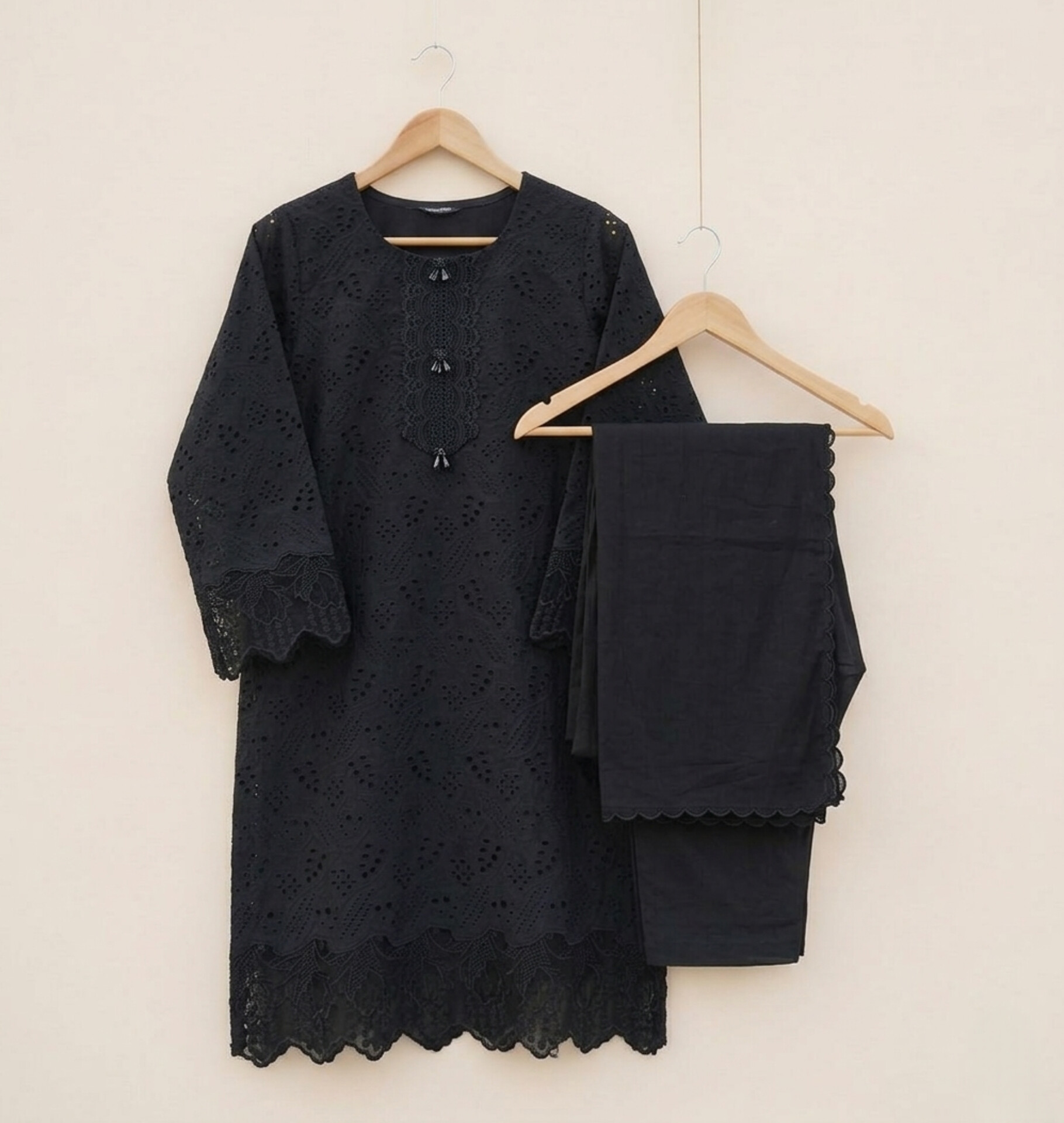 Black Chicken Kari 3-Piece Suit