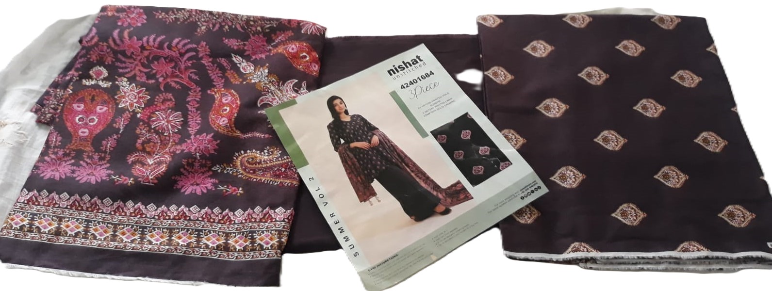 Summer Unstitched 3 PC Lawn Suit