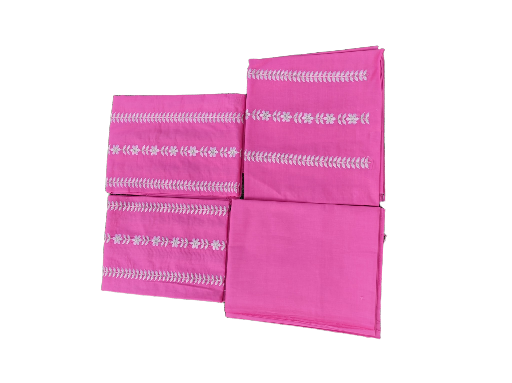 Pink Embroidered Suit