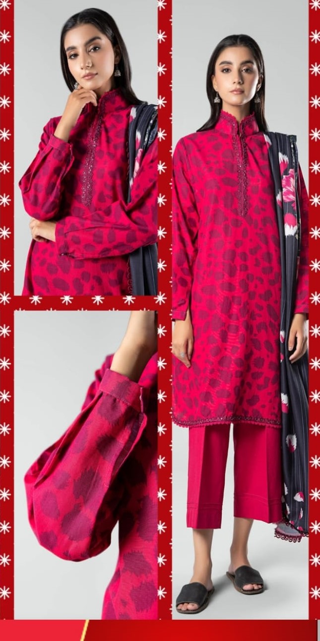 Summer Unstitched 3 PC Lawn Suit