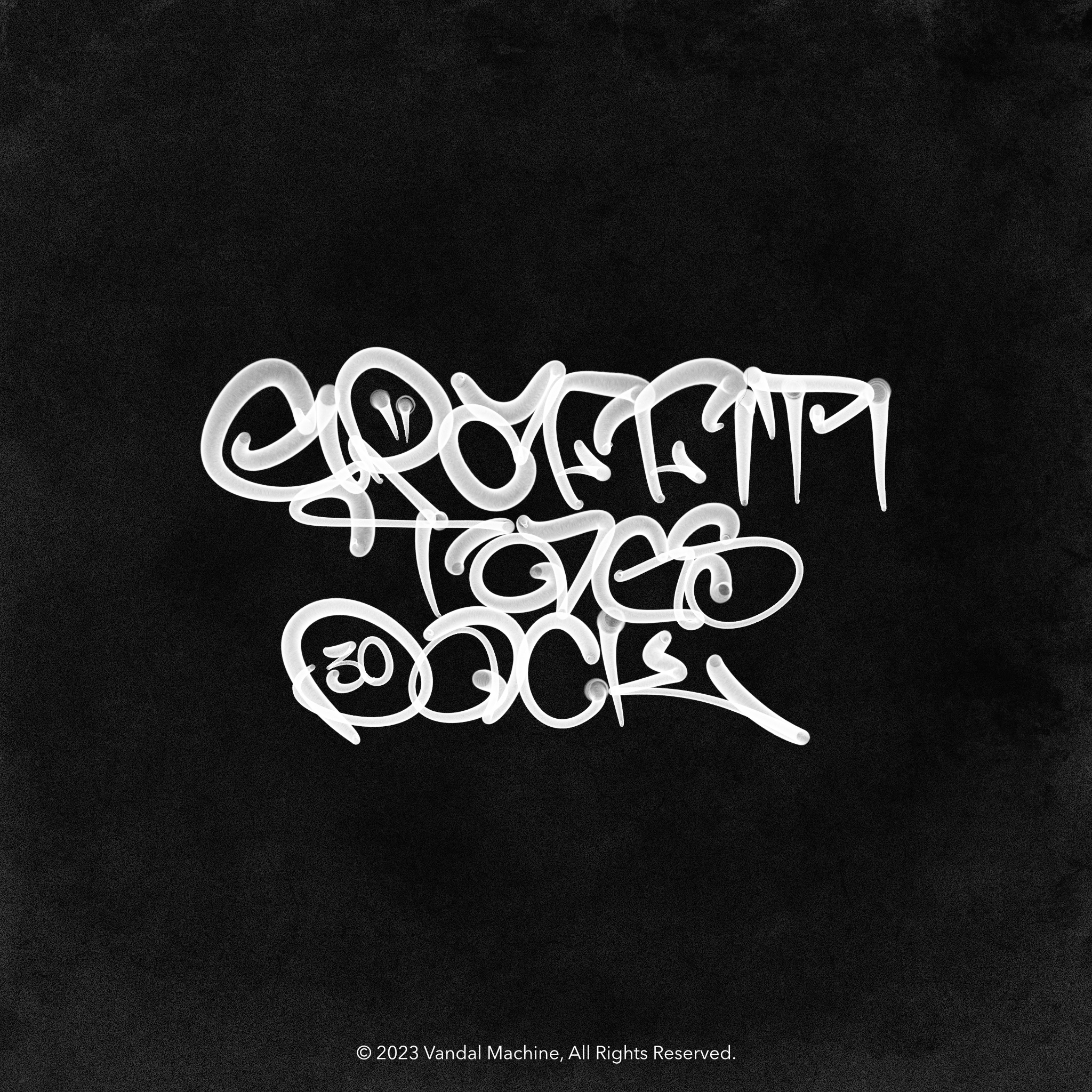 Graffiti Tags: 30 Pack