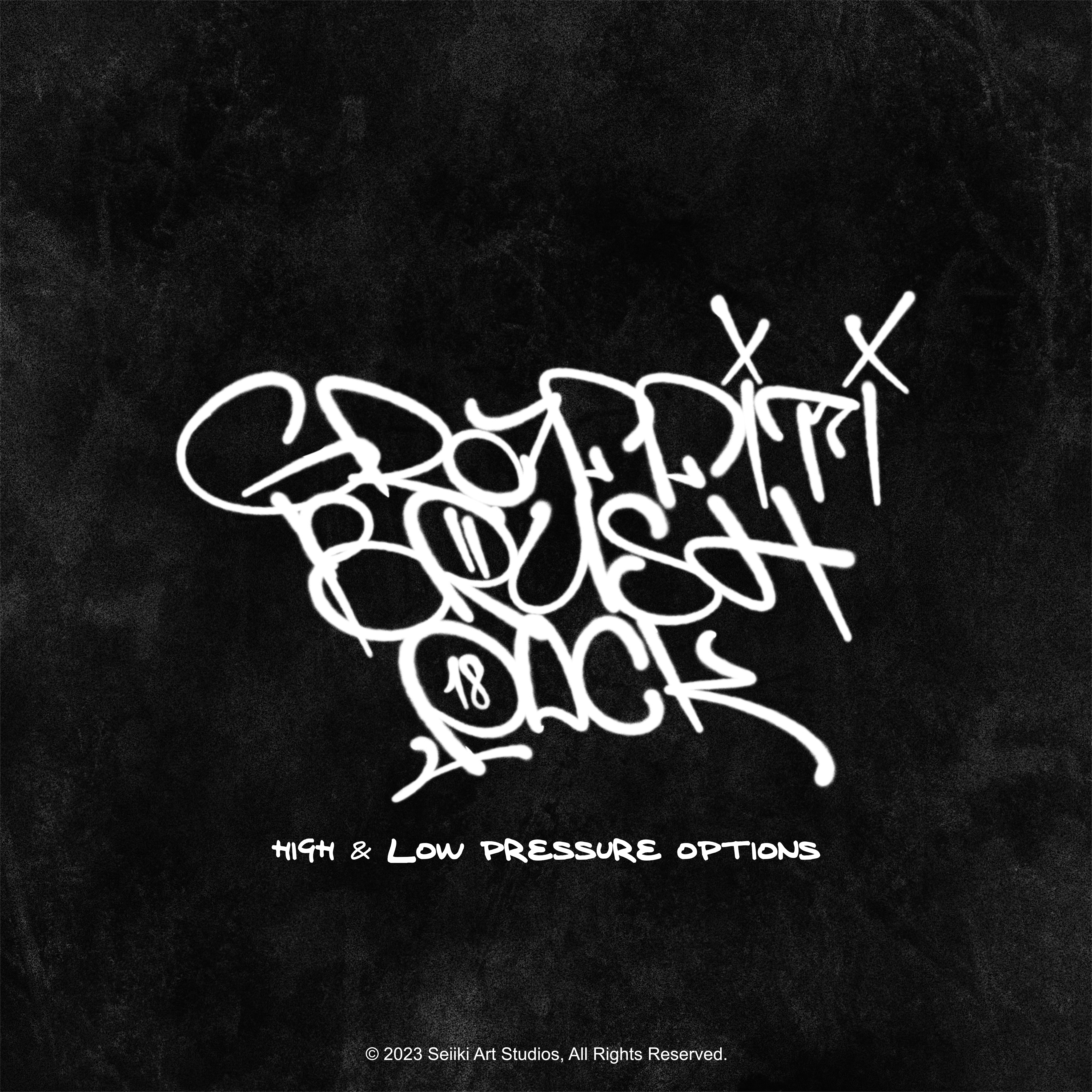 Graffiti Brush Pack: 18 Brush Types