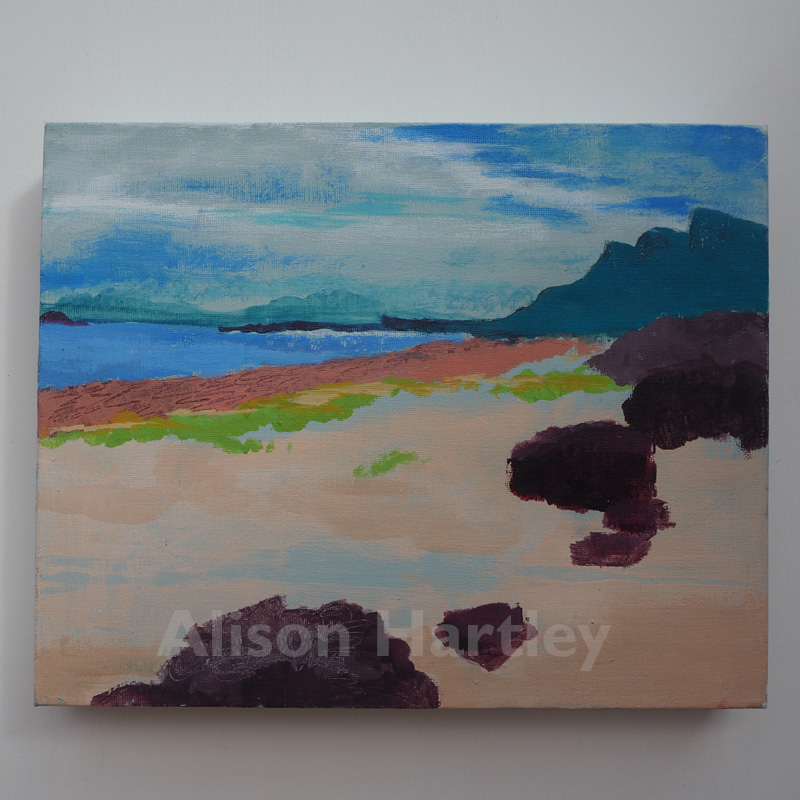 Harris Landscape Painting