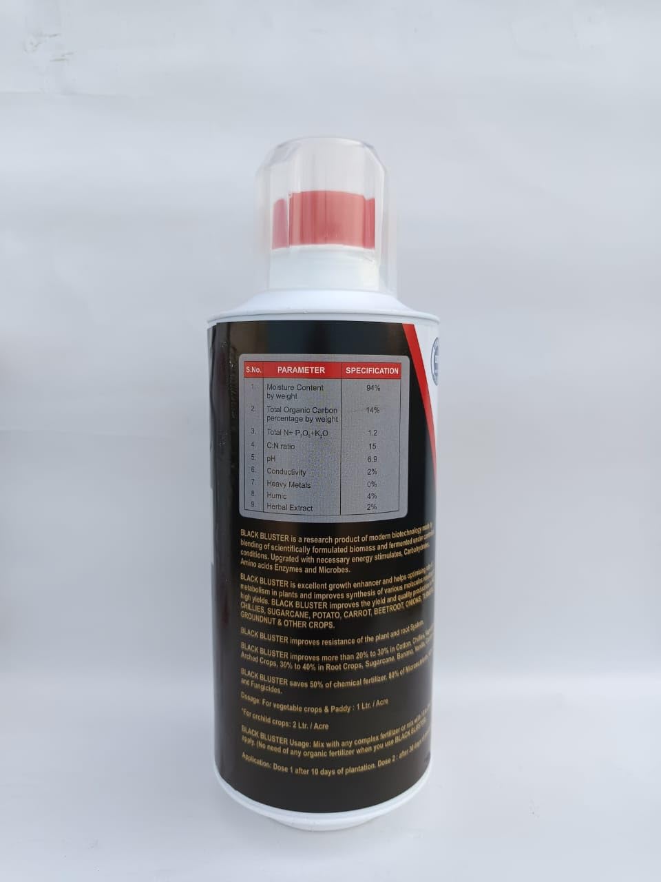 Black Bluster | Organic Growth Enhancer (1 Liter)