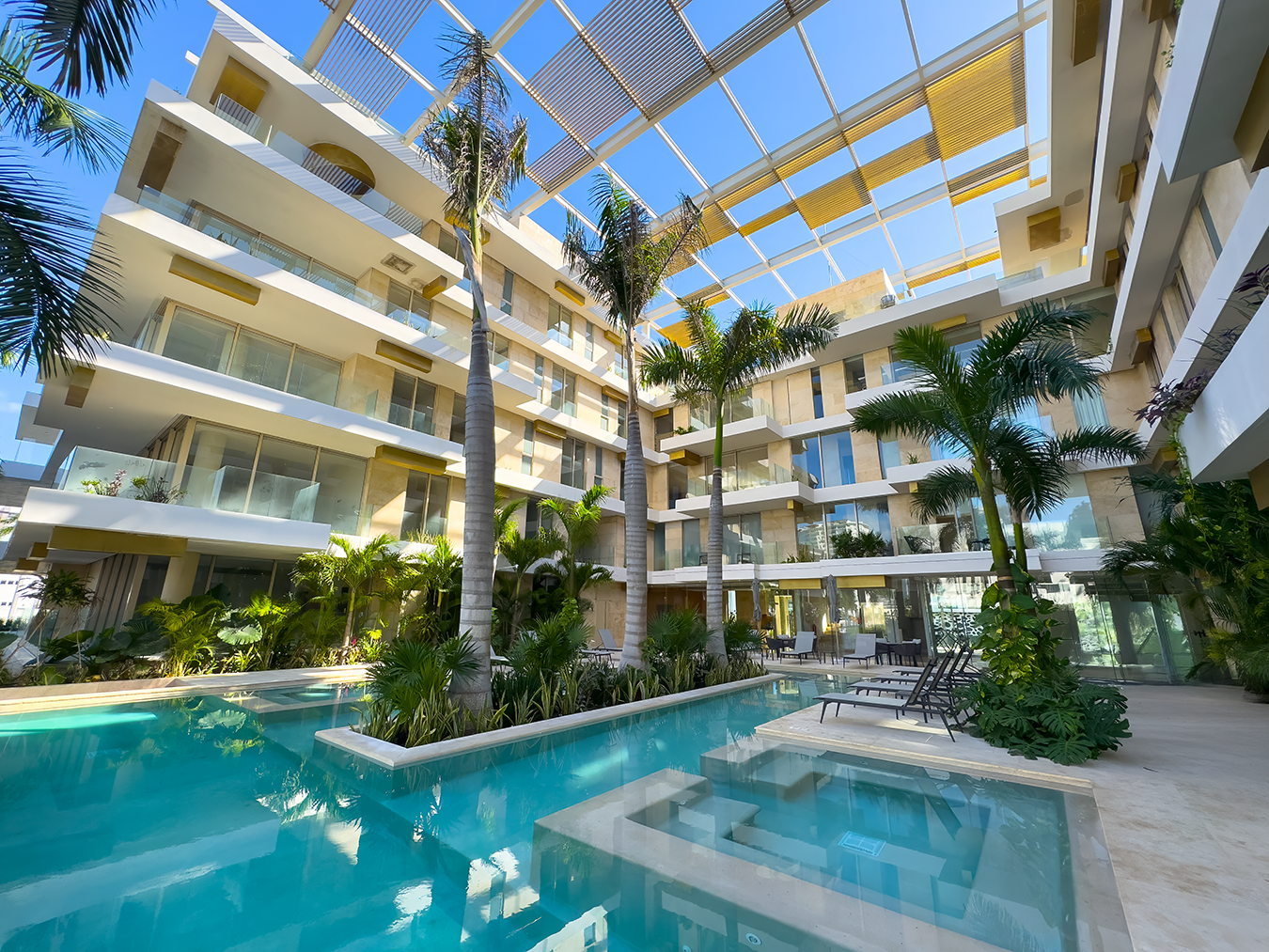 Departamento de lujo en Puerto Cancún