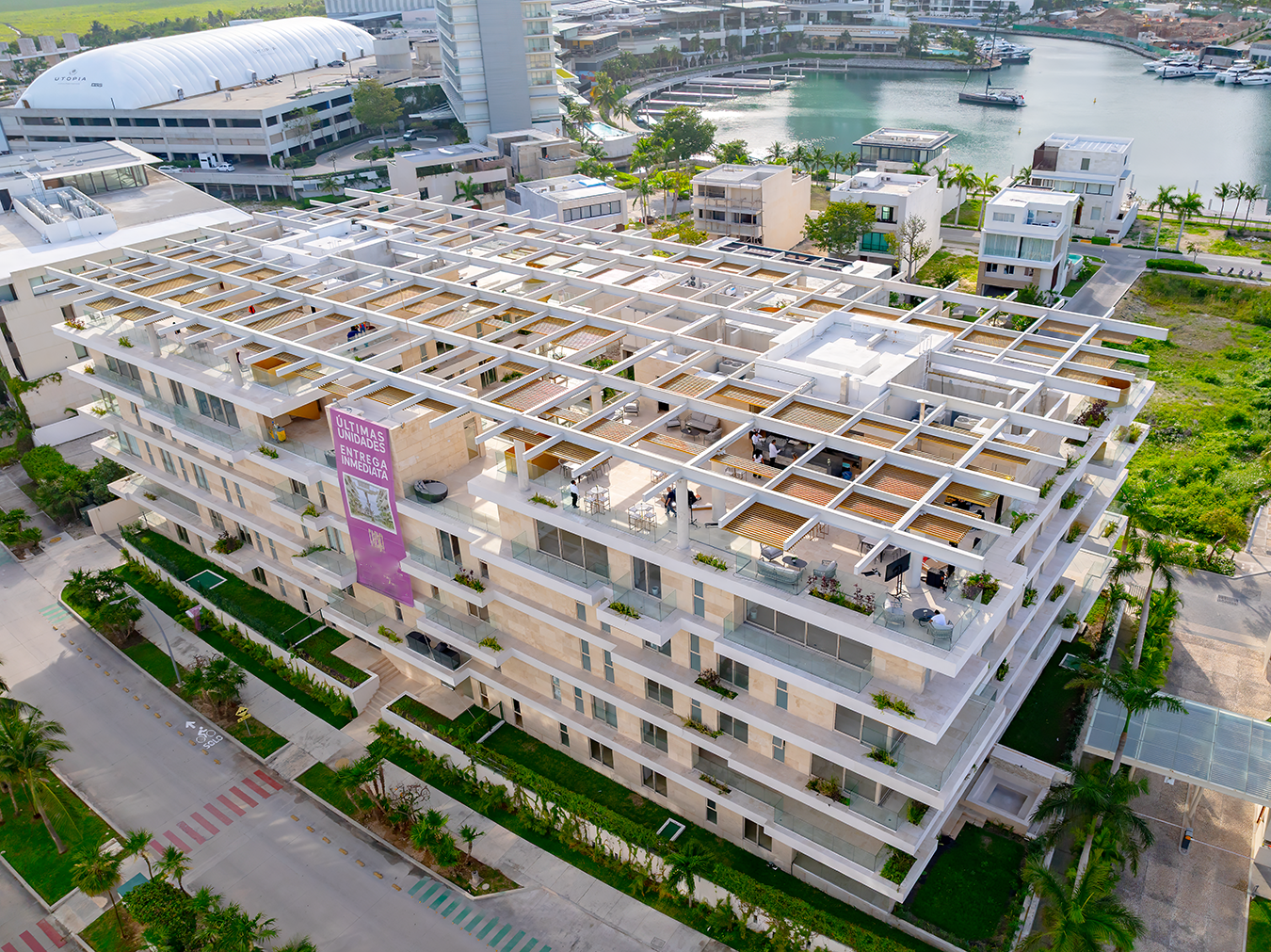 Departamento de lujo en Puerto Cancún