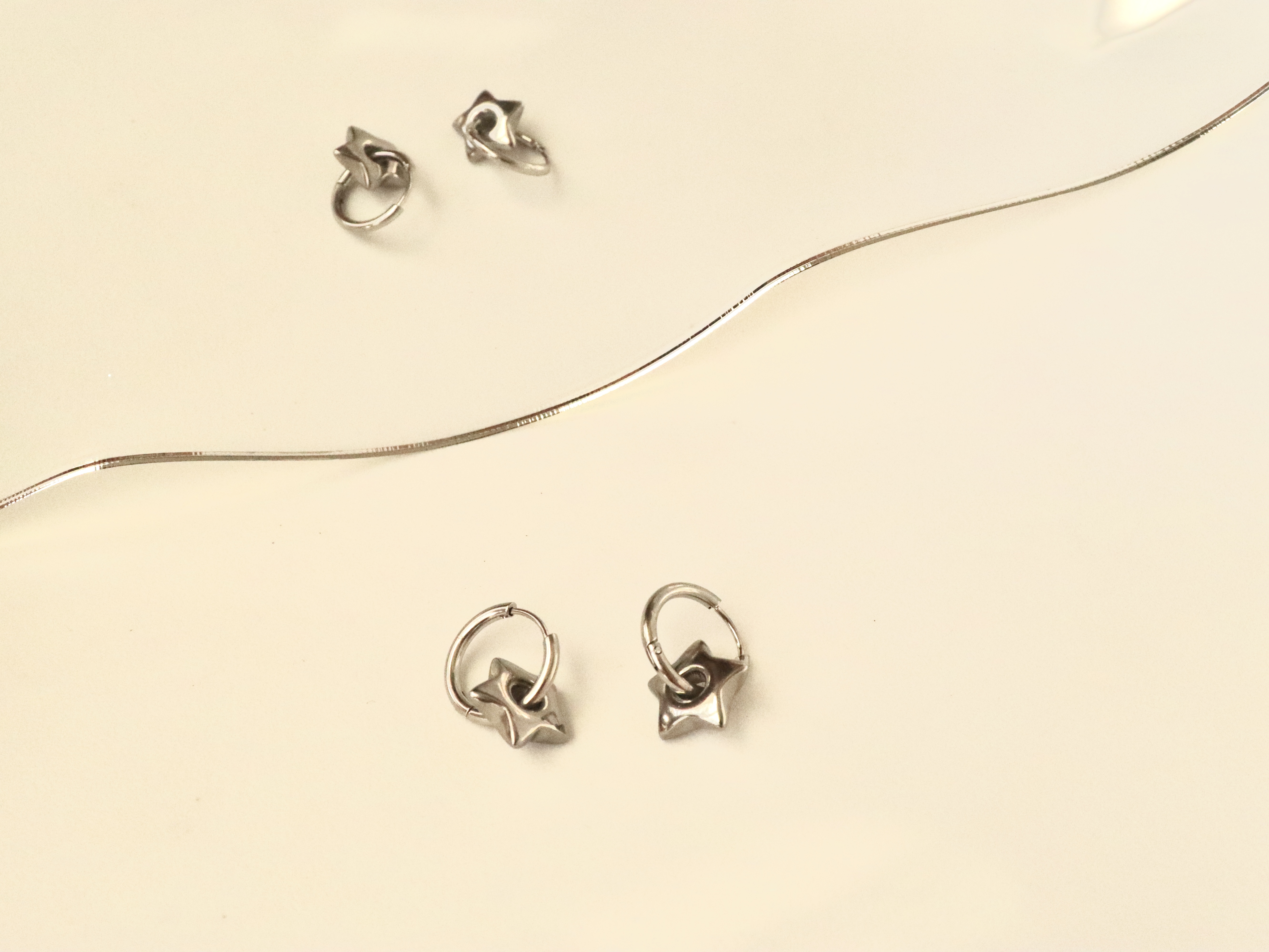  Star Hoop Earrings