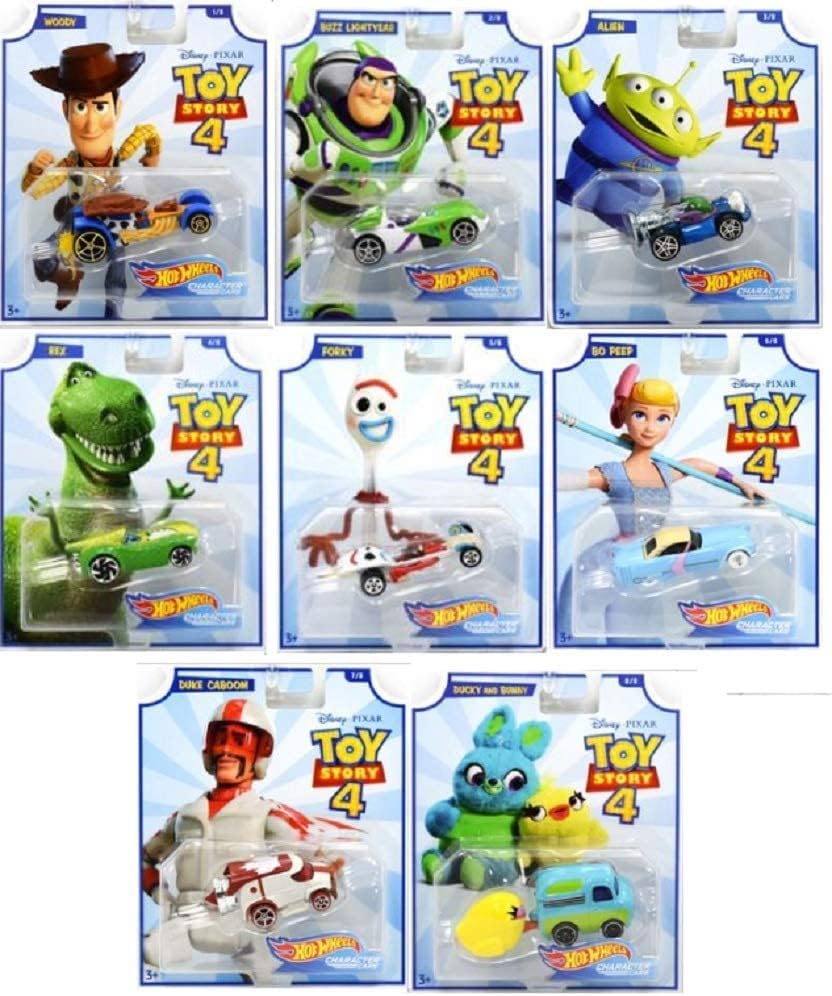 Hot Wheels - Toy Story 4 - Set x 8 Vehículos