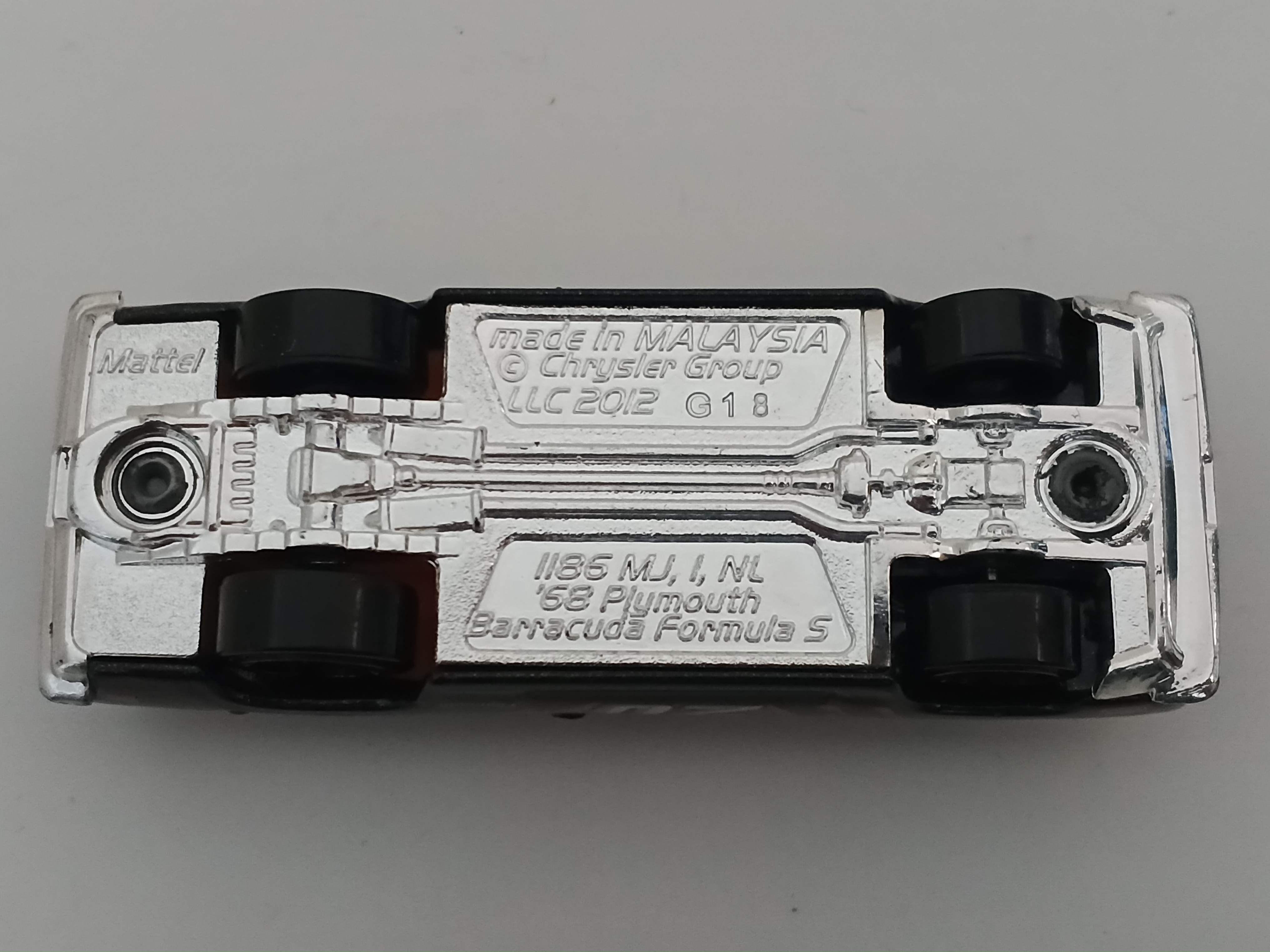 Hot Wheels - '68 Plymouth Barracuda Formula S