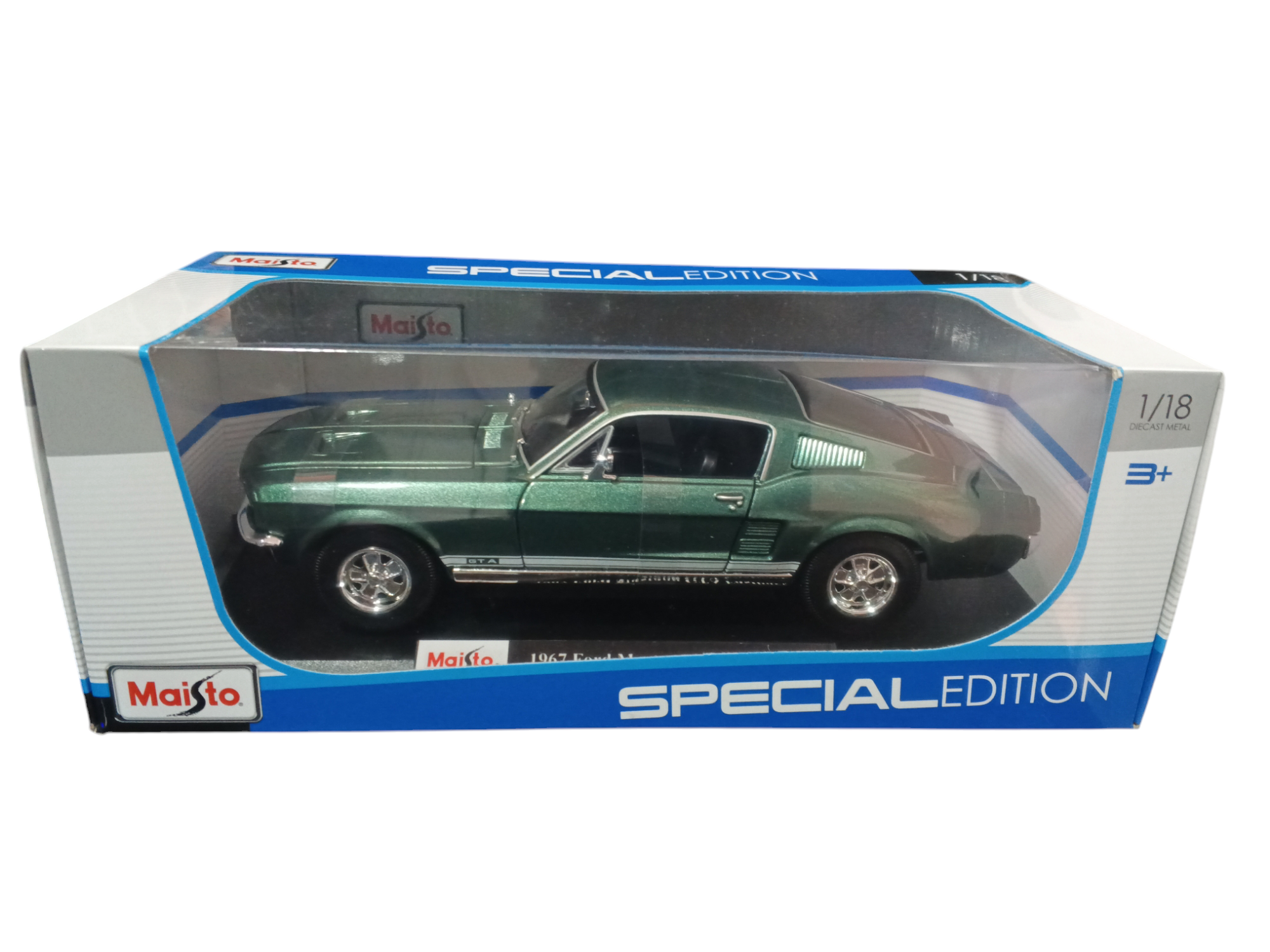 1967 Ford Mustang GTA Fastback - Maisto - Escala 1/18