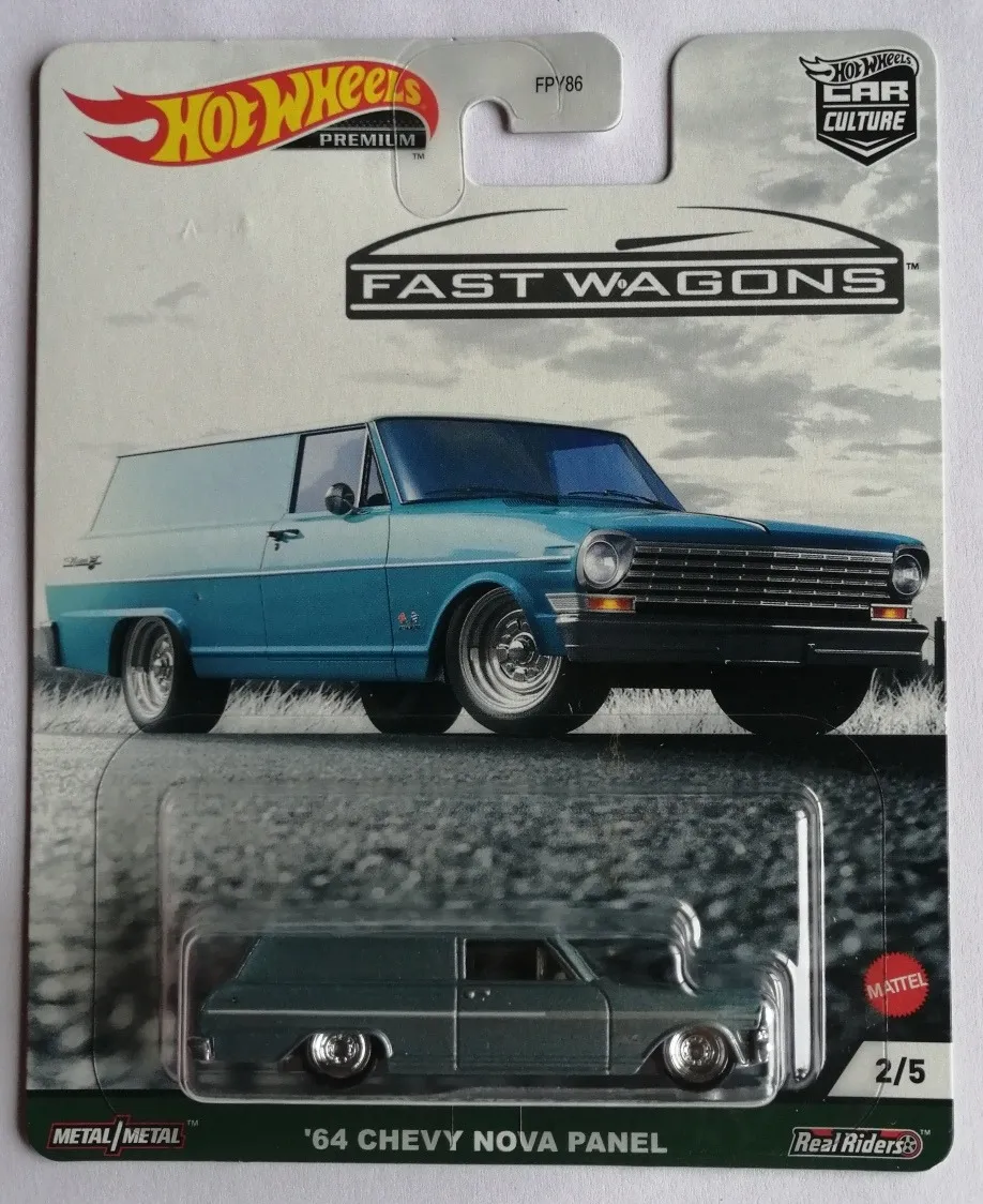 Hot Wheels Premium - Car Culture - Fast Wagons - Set X 5