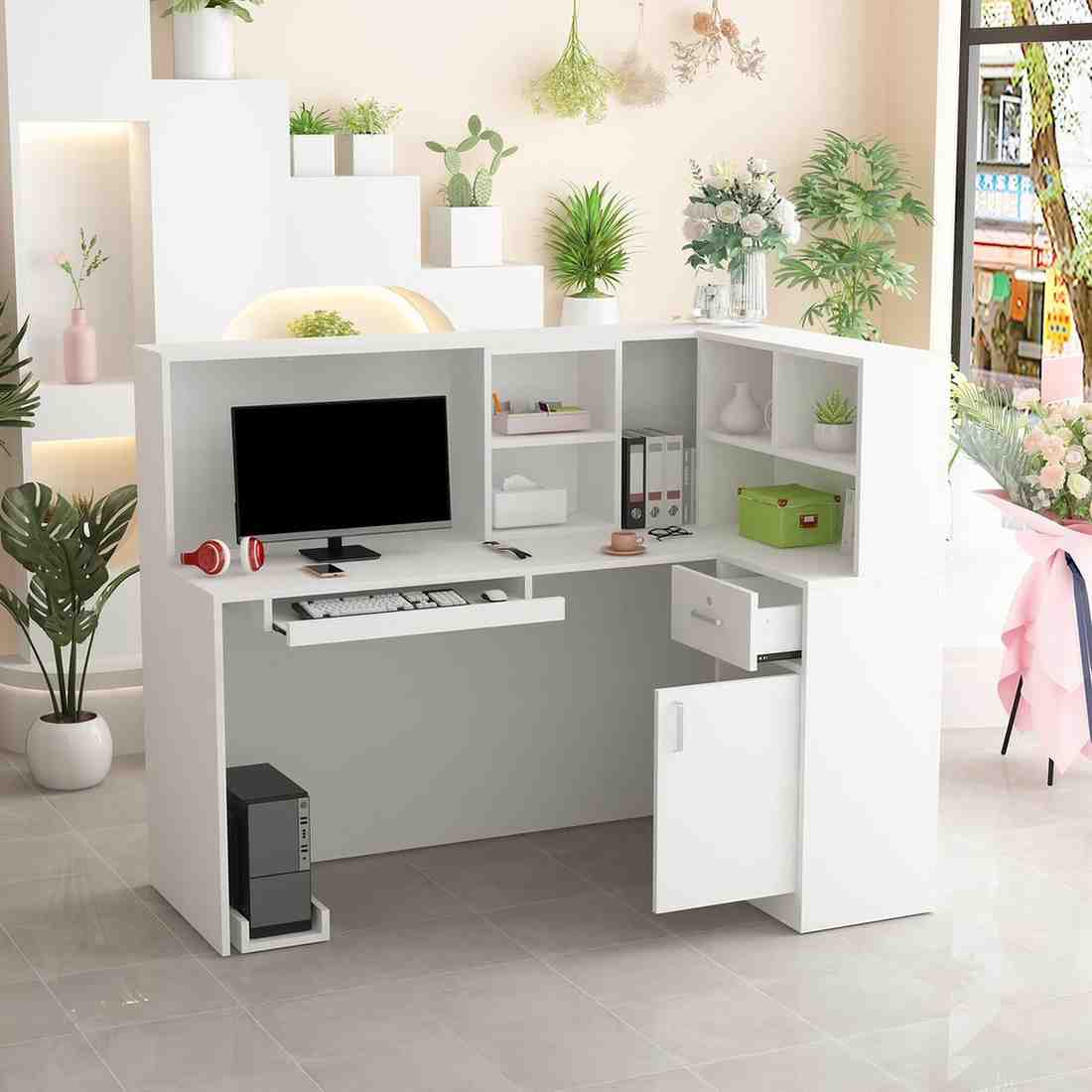 MRO-RD14-WHT - RECEPTION DESK