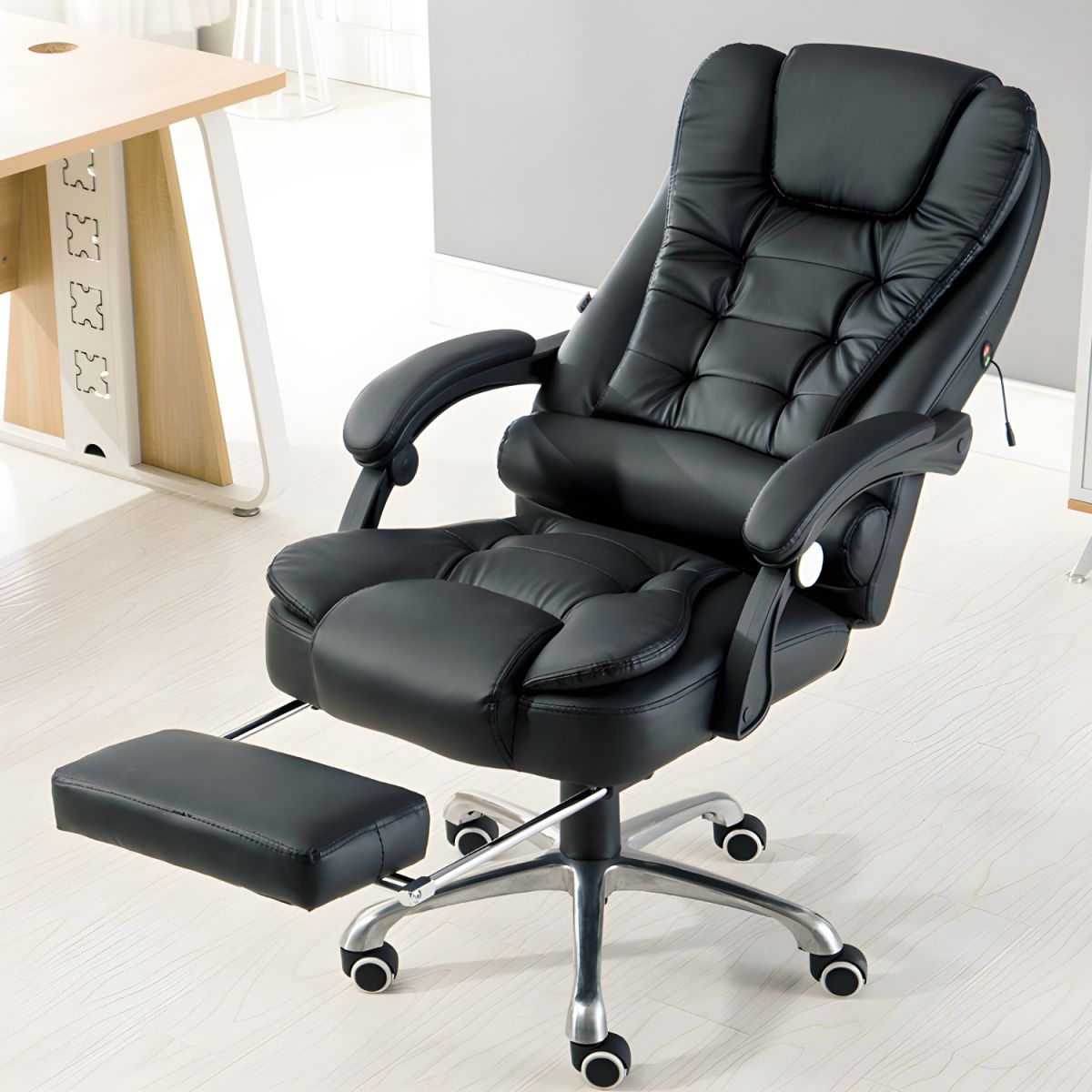 Recliner Office Chair with Footrest
