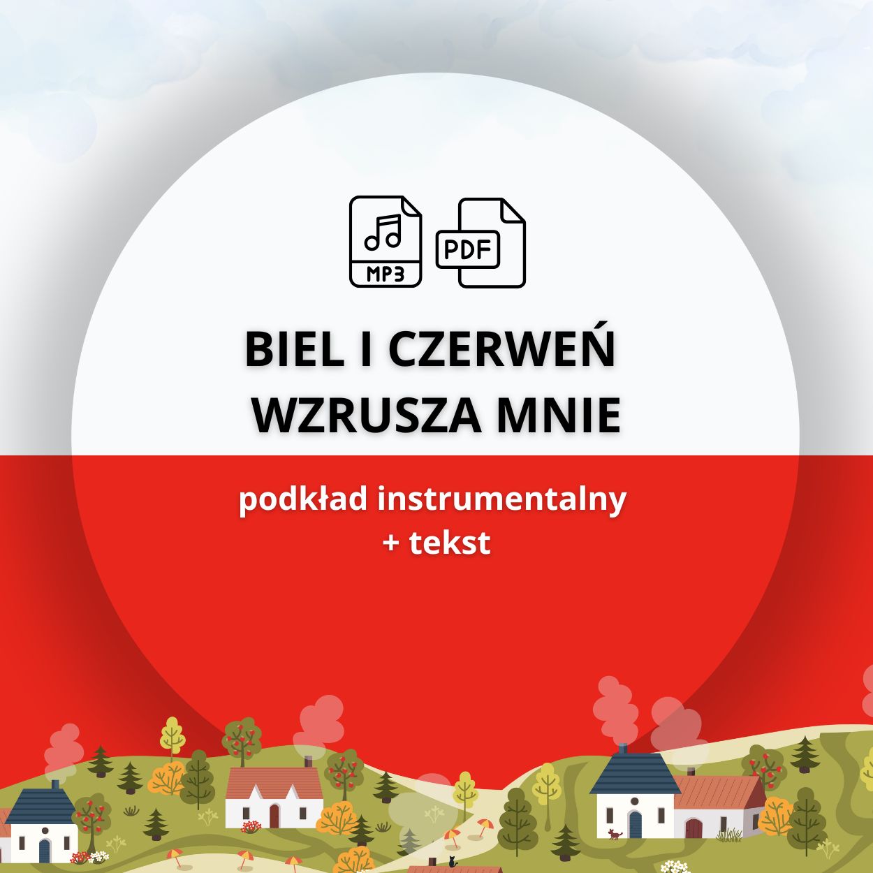 BIEL I CZERWIEŃ WZRUSZA MNIE