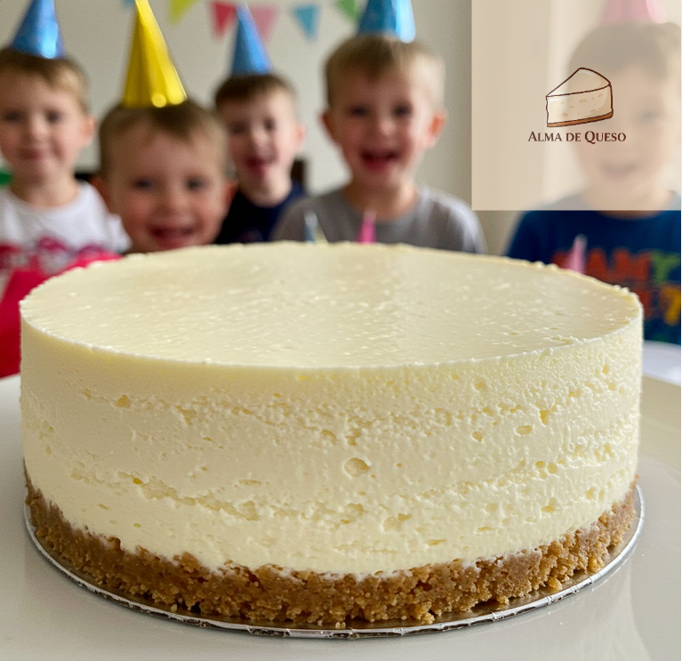 Tarta de Queso Clasica 8/10 Porciones
