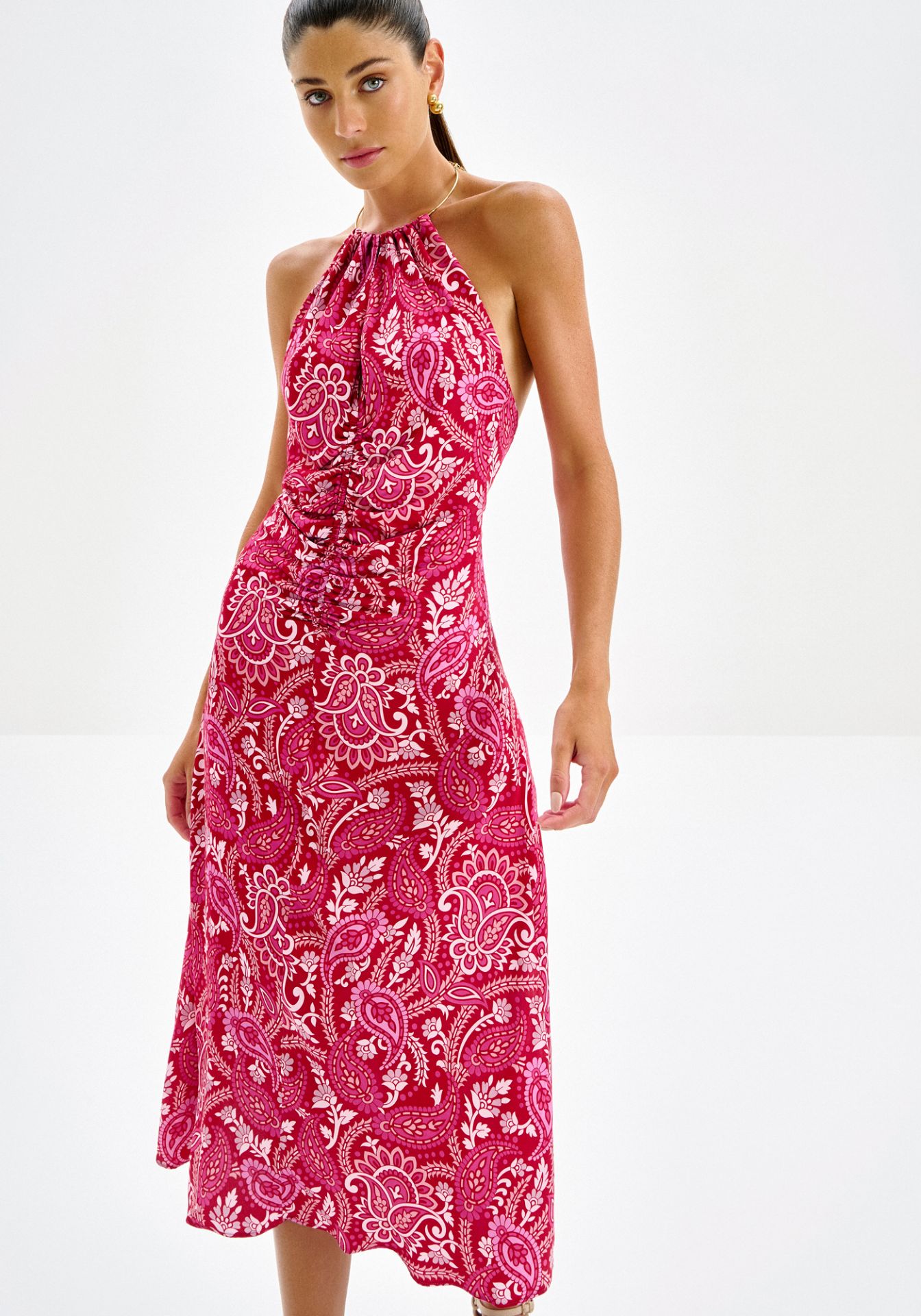 Vestido Halter Mujer