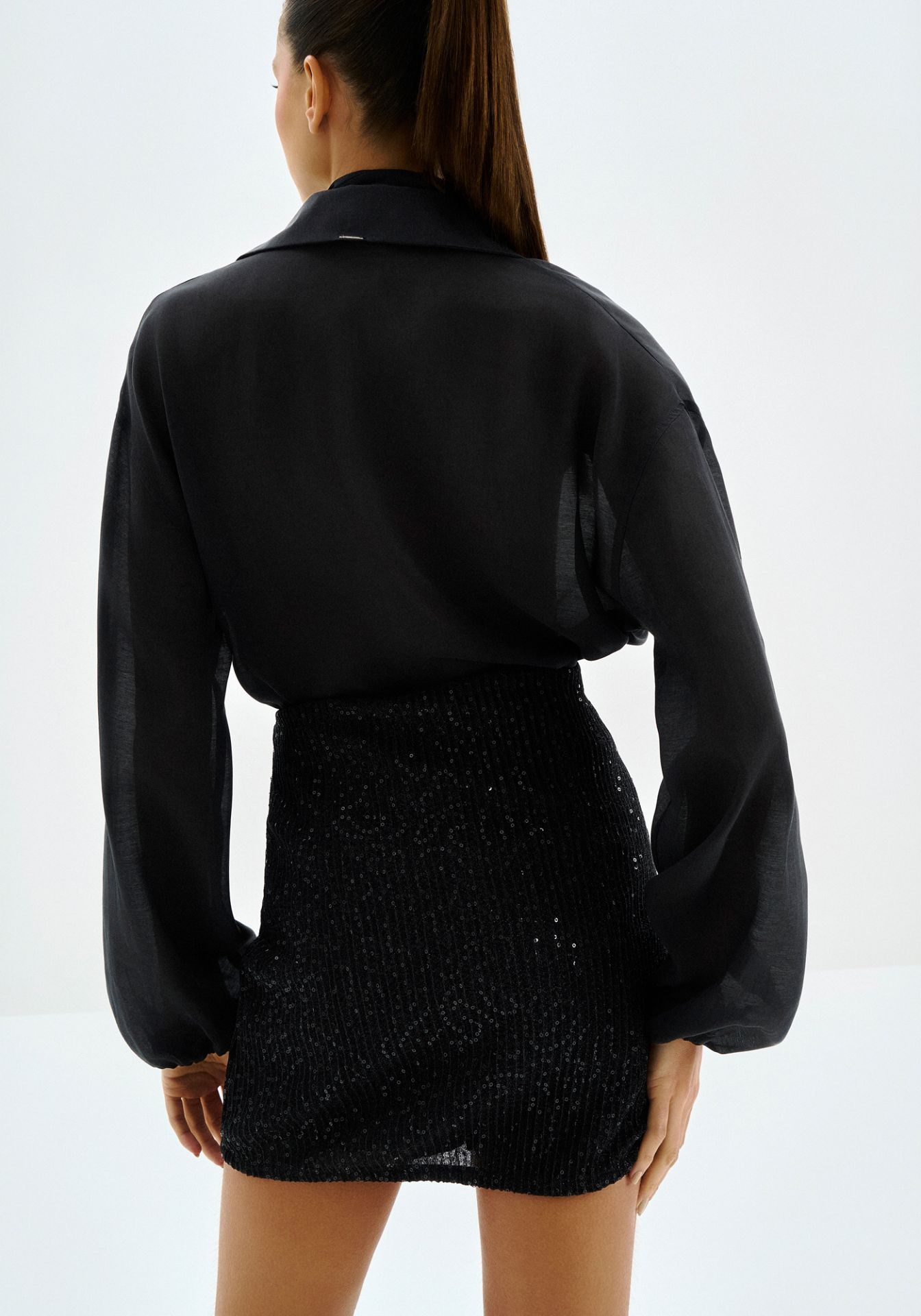 Minifalda Lentejuelas Mujer | Lez a Lez Shine Negra