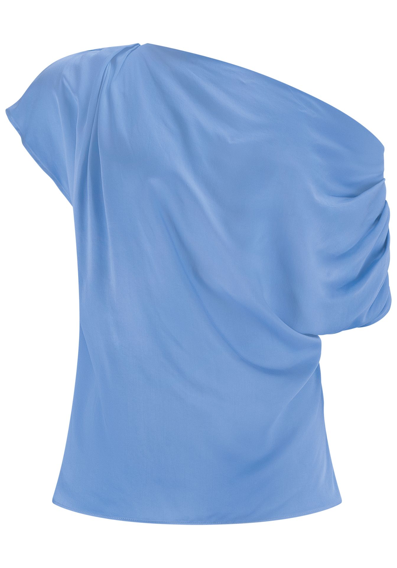 Blusa Asimétrica de Un Solo Hombro