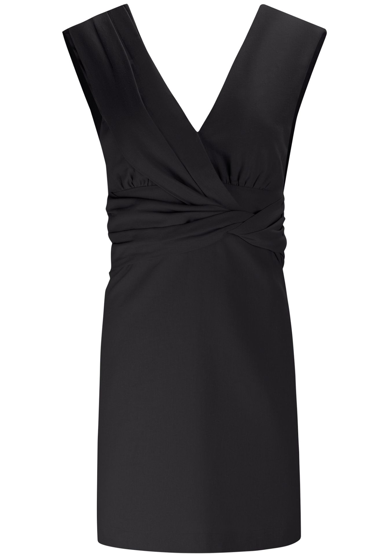 Vestido Corto Lino Mujer | Lez a Lez Escote Torcido