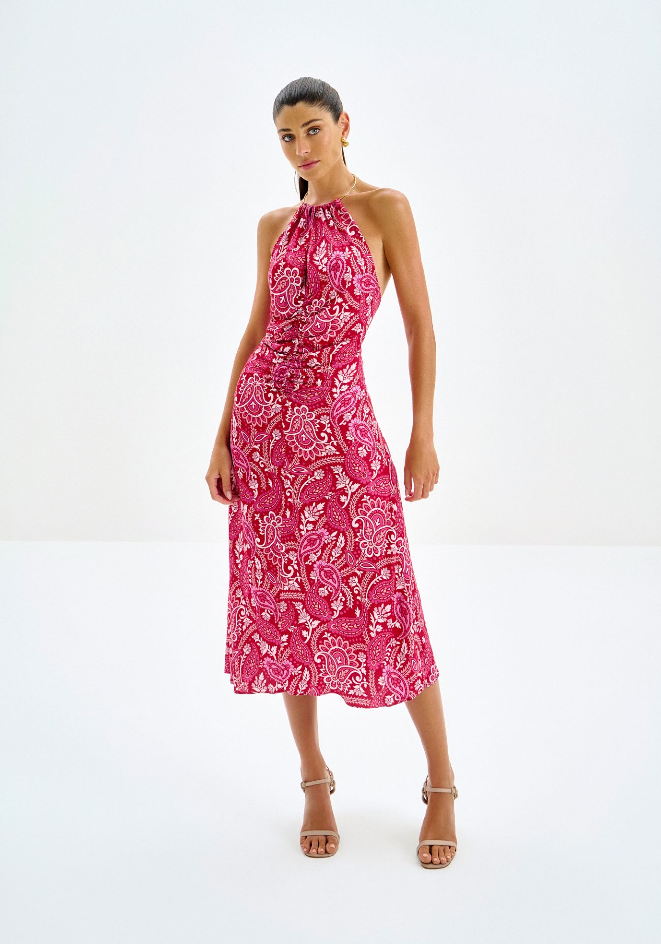 Vestido Halter Mujer