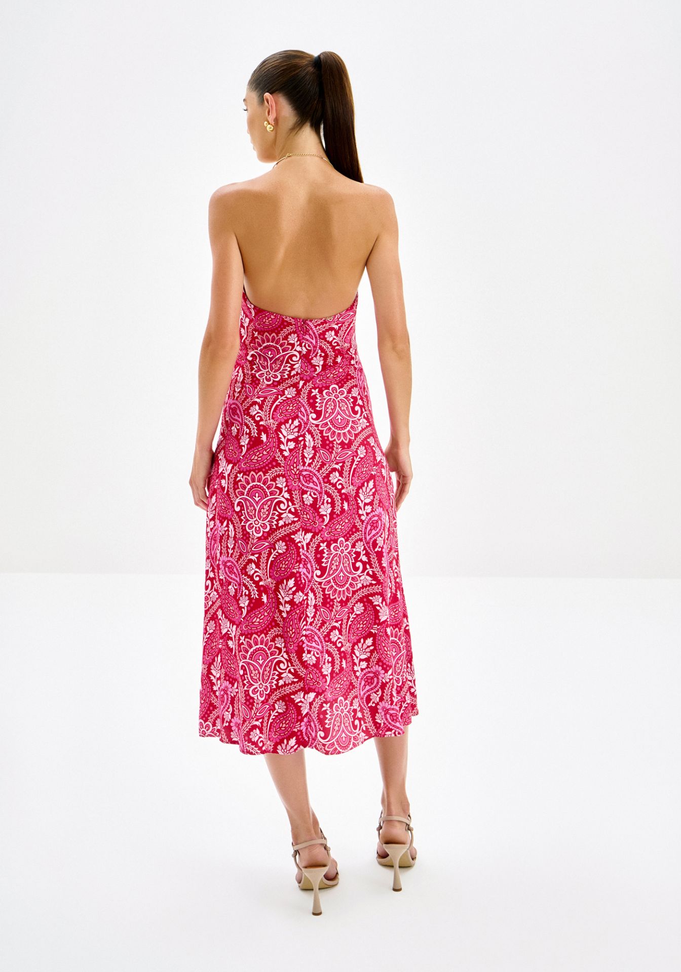 Vestido Halter Mujer