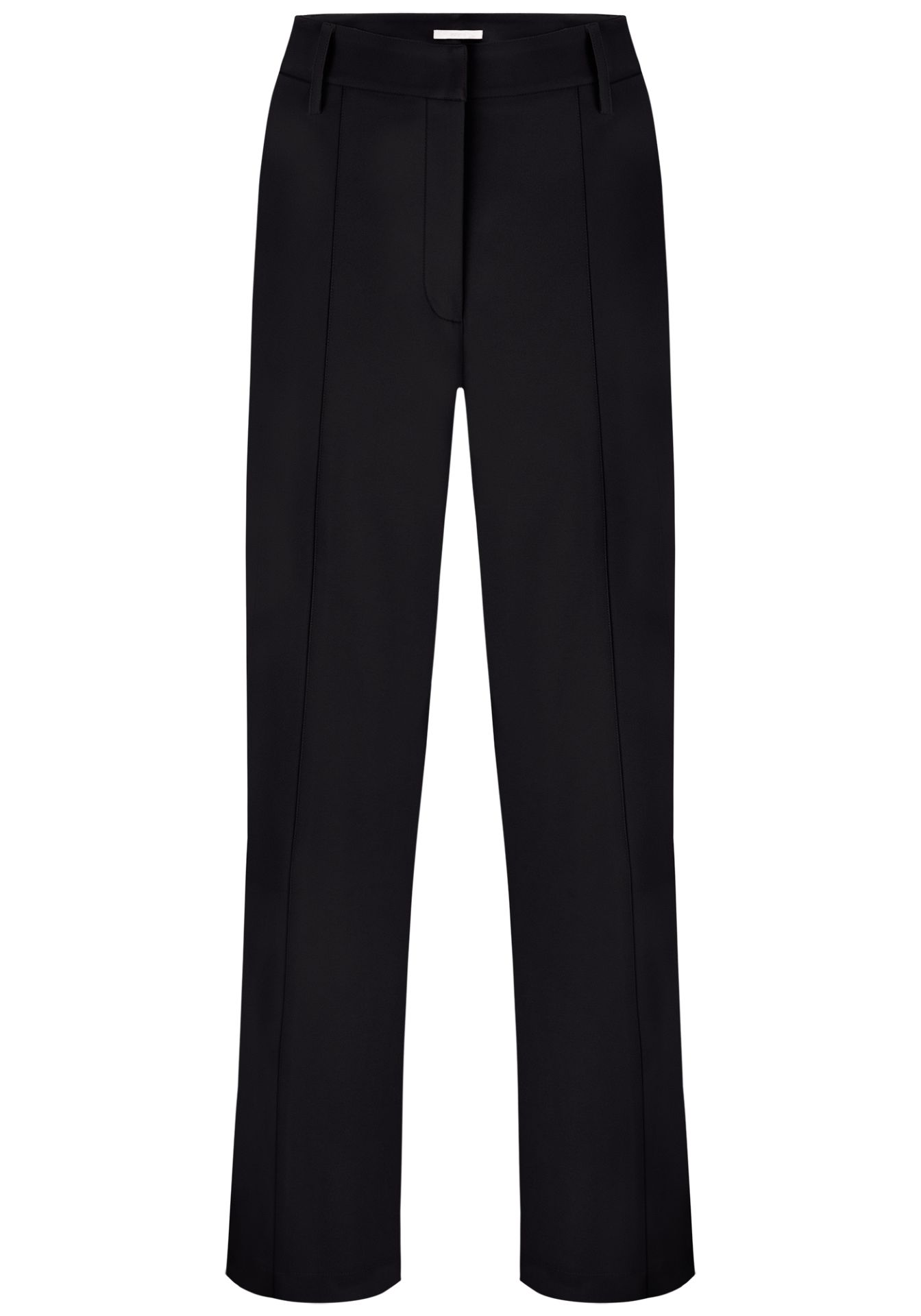 Pantalón Recto de Sastrería con Cintura Media