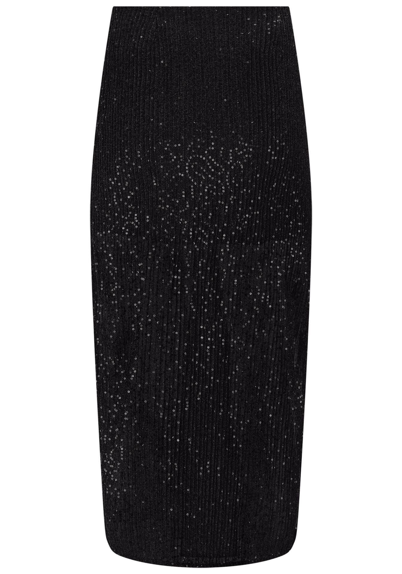 Falda Midi Lentejuelas Mujer | Lez a Lez Shine Negra