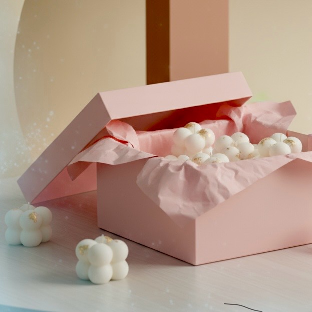 Velas decorativas de burbujas