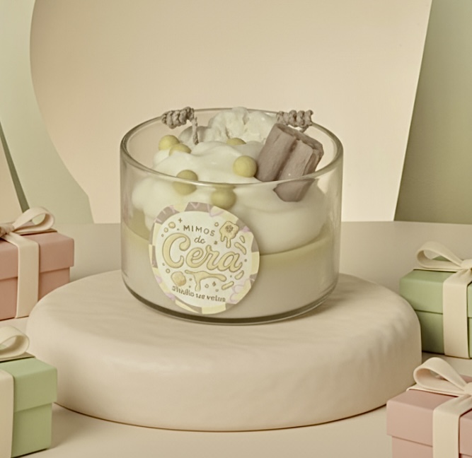 Vela de tarta de Manzana