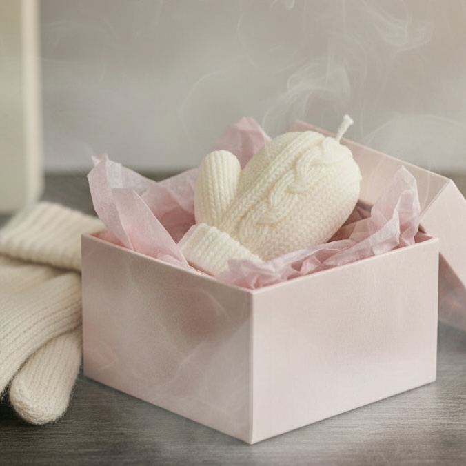 Velas Manoplas de punto