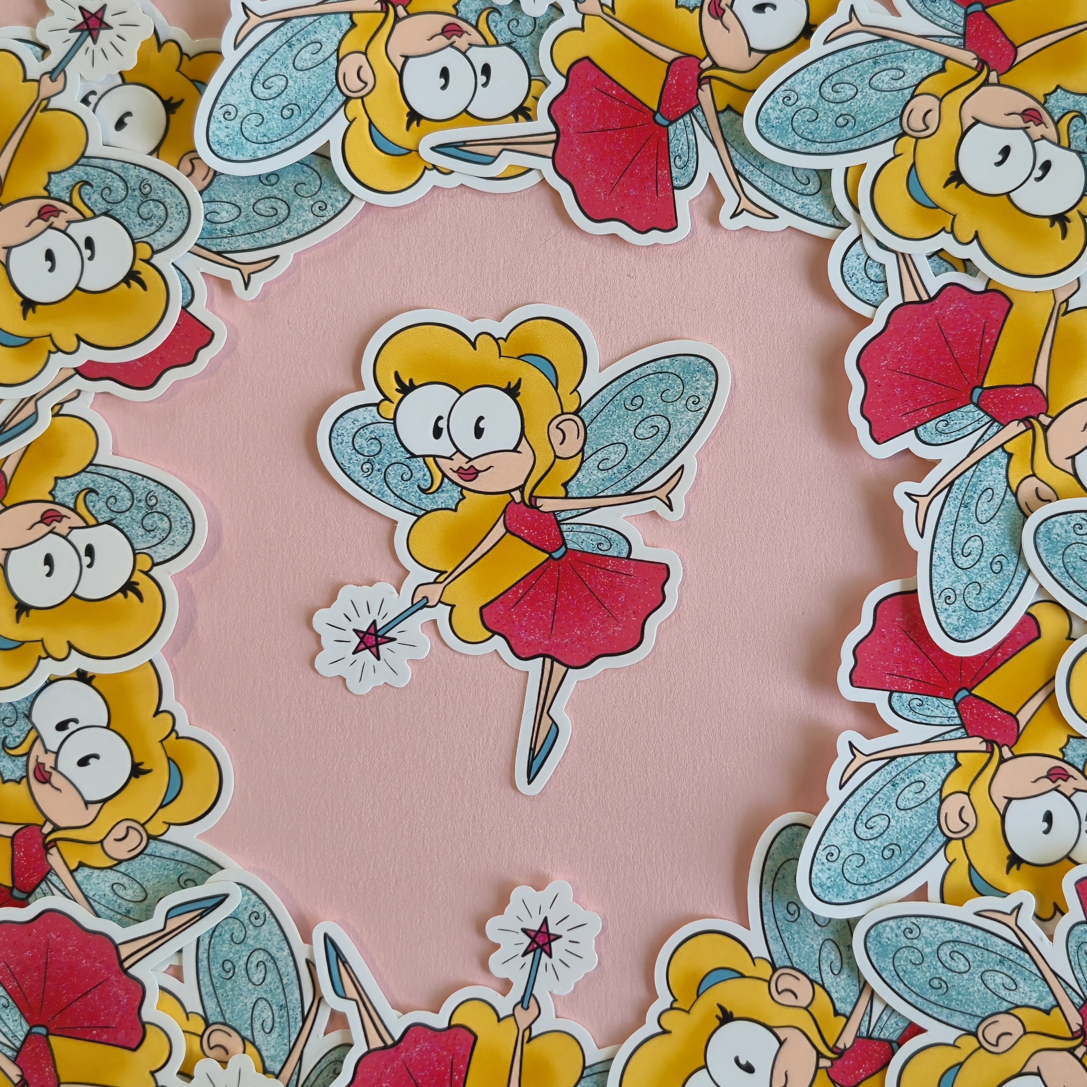 Tina the Pink Fairy Sticker