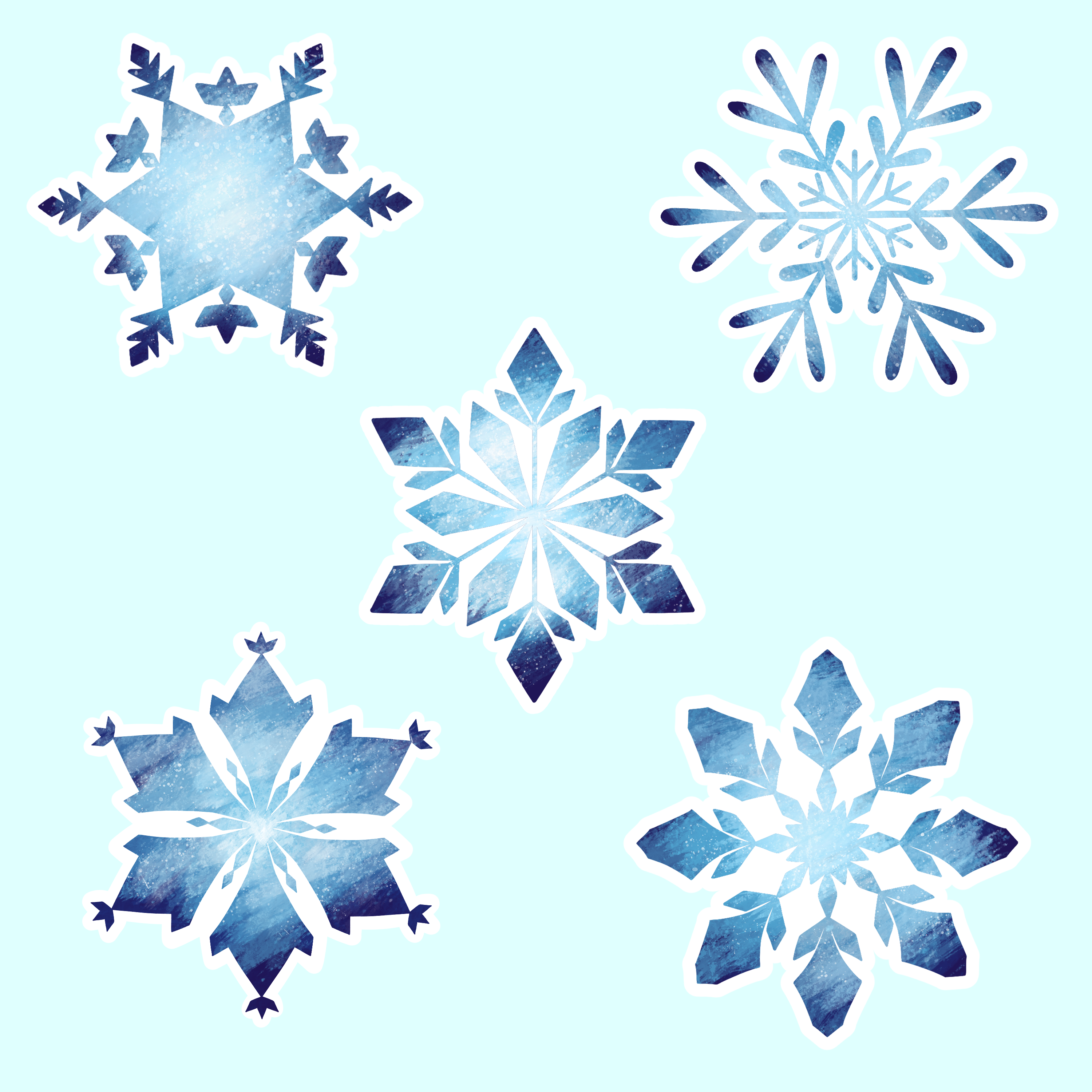 Snowflake Sticker Pack