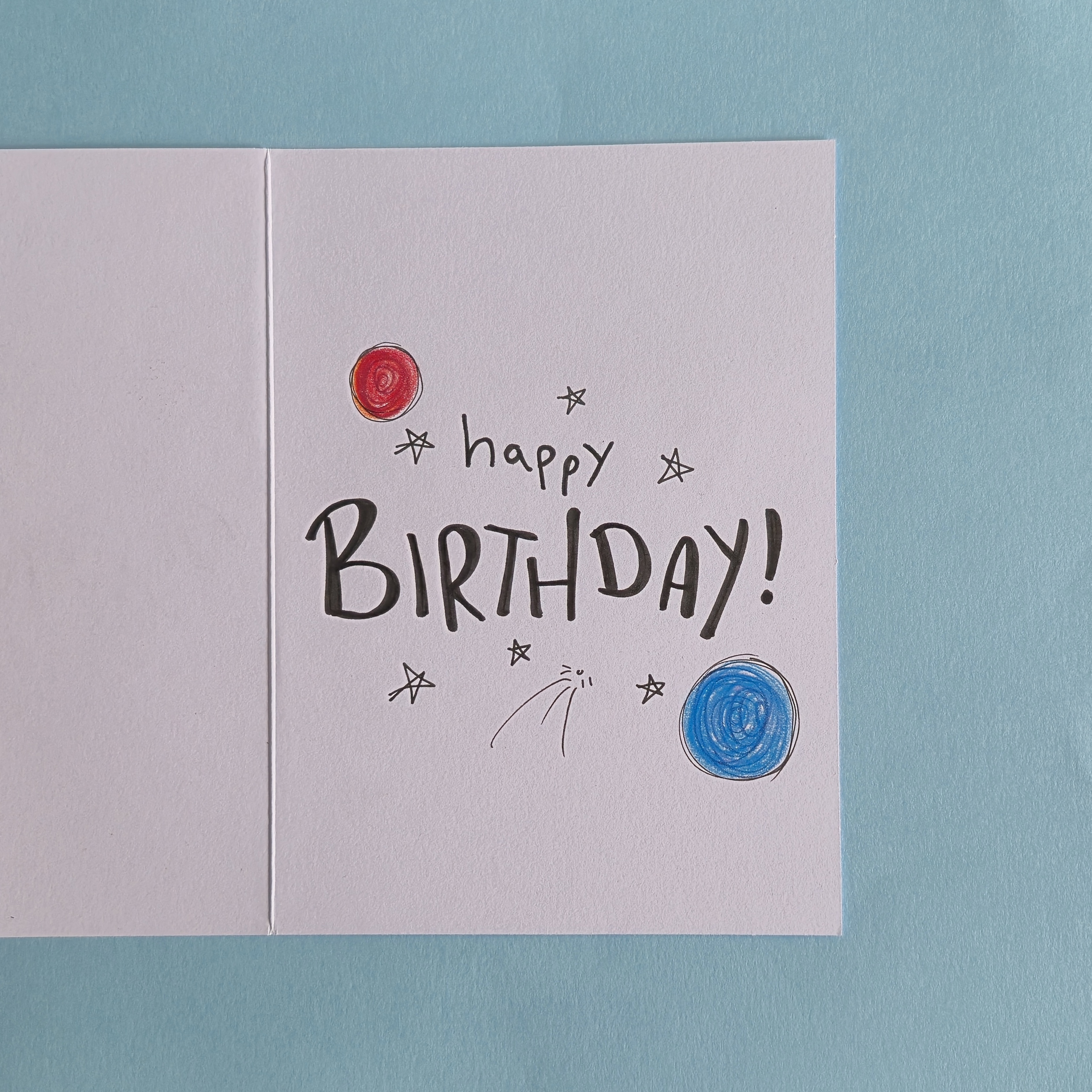 Isaac the Astronaut Birthday Card