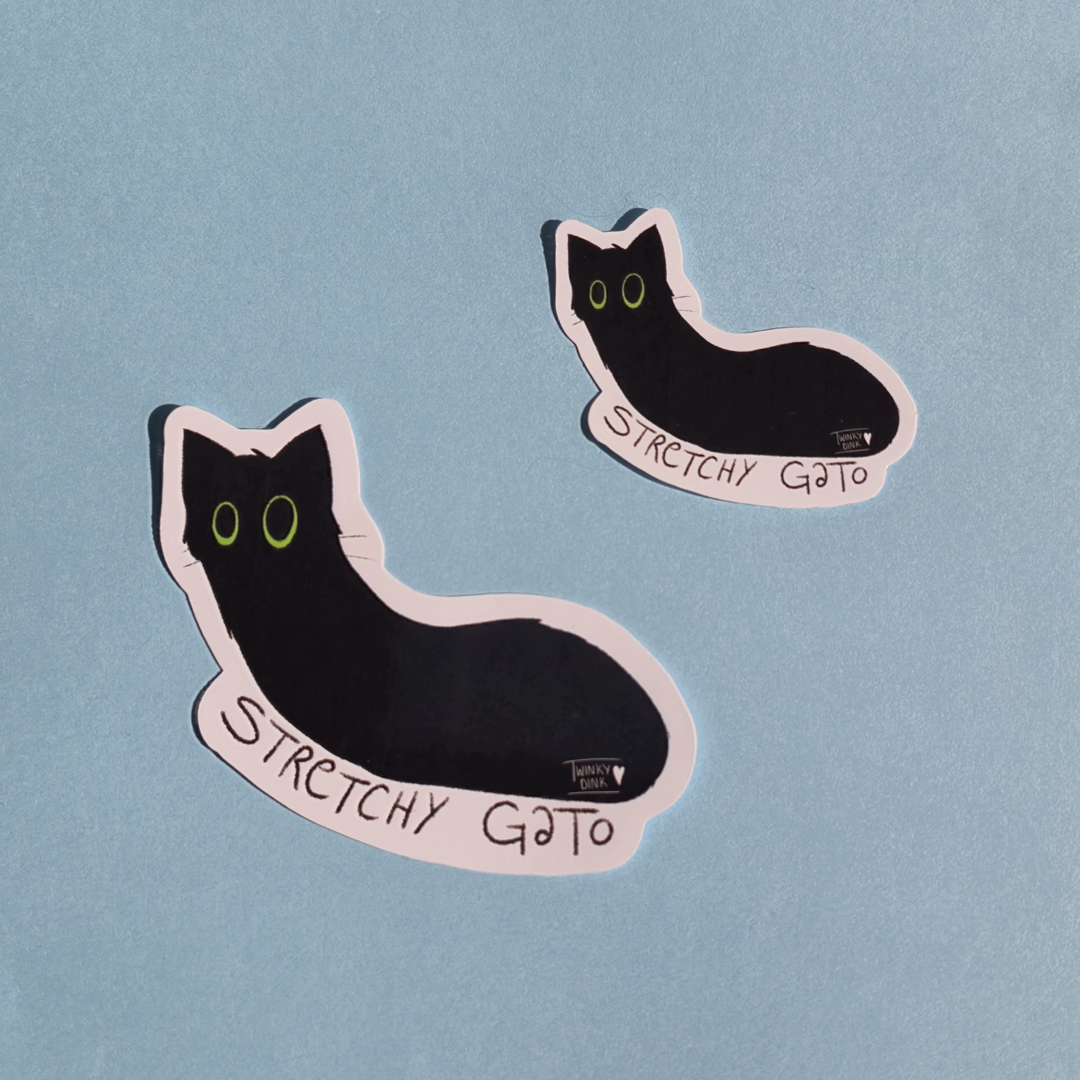 Stretchy Gato Sticker