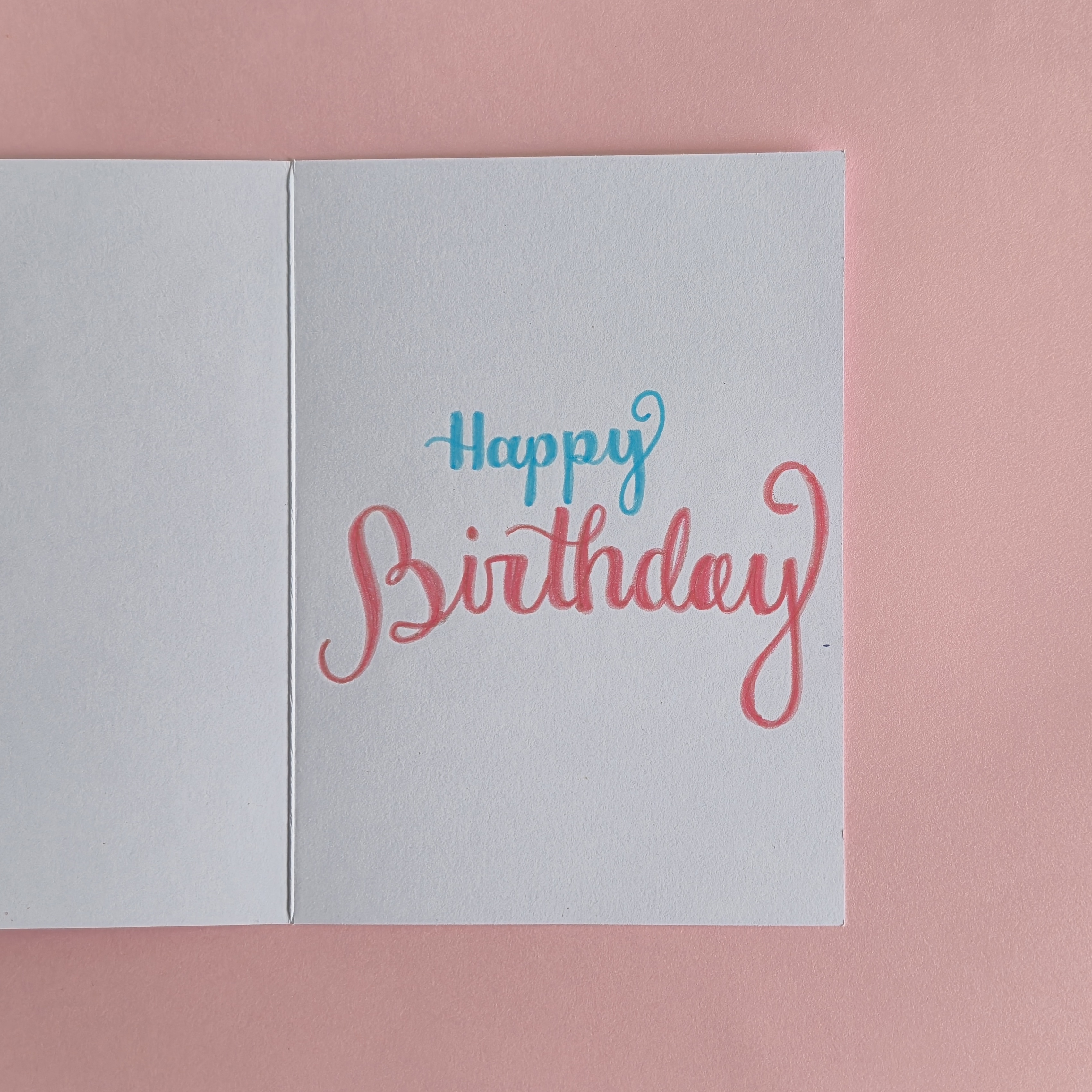 Tina the Pink Princess Birthday Card