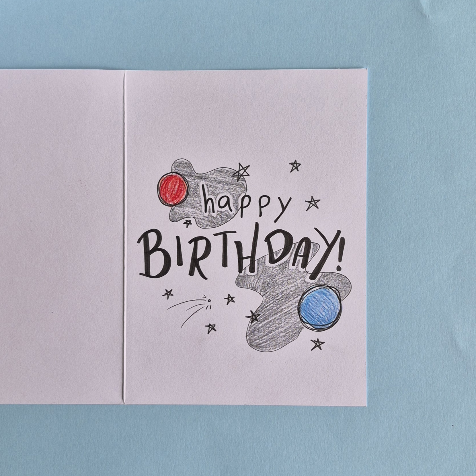 Conner the Astronaut Birthday Card