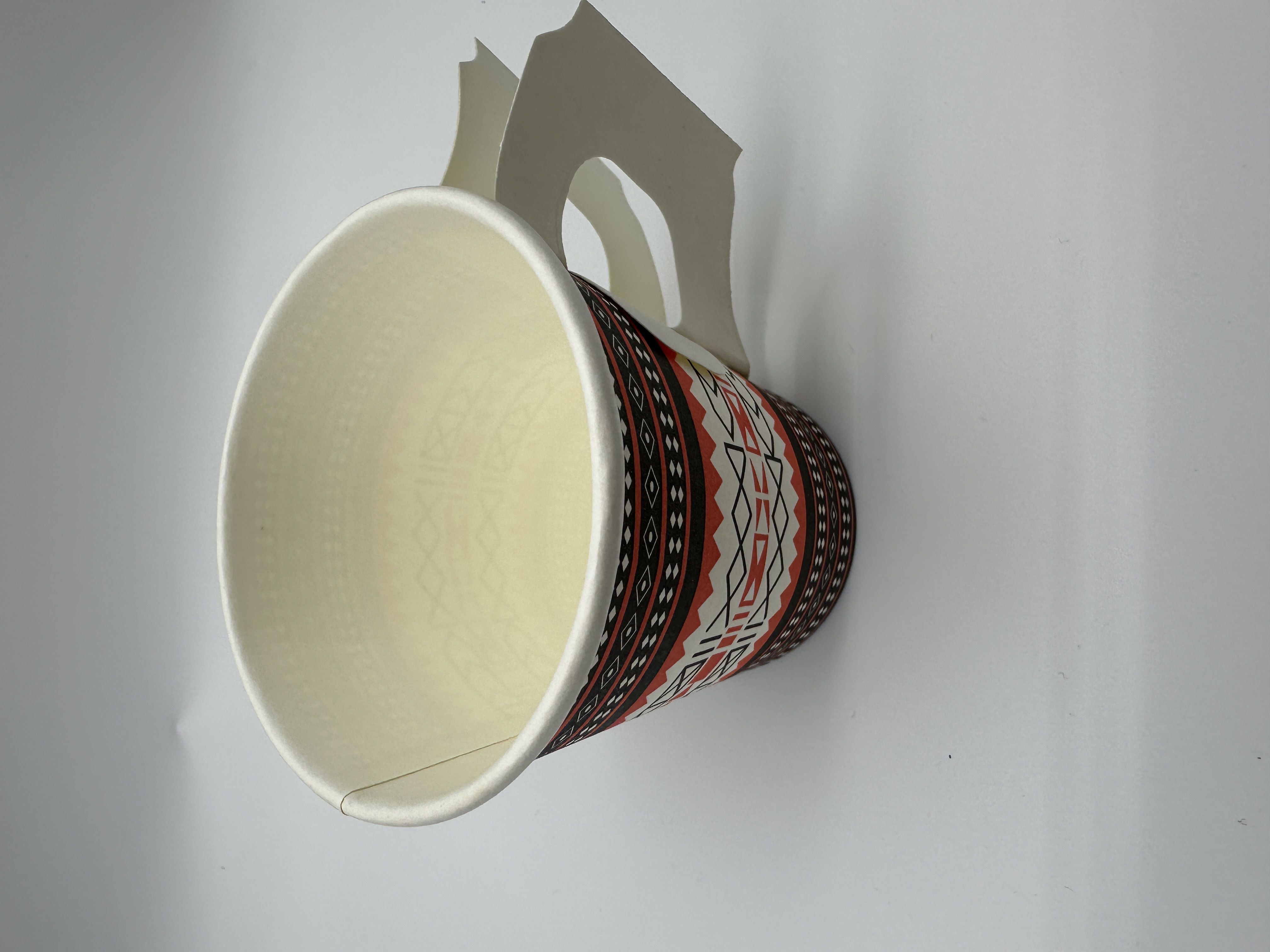 7oz Paper Cups with handle drink cup