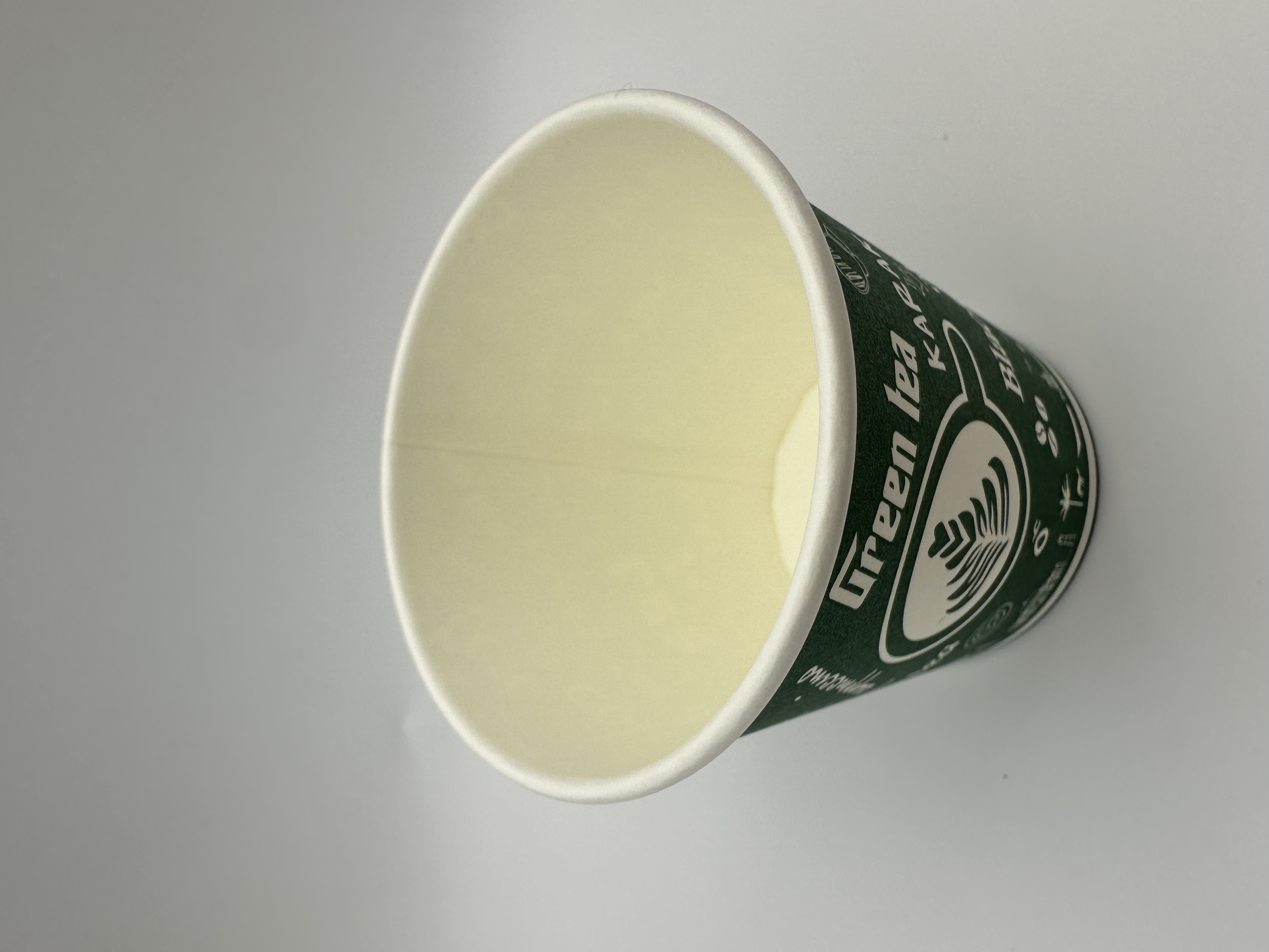 6OZ Green Tea Paper Cups