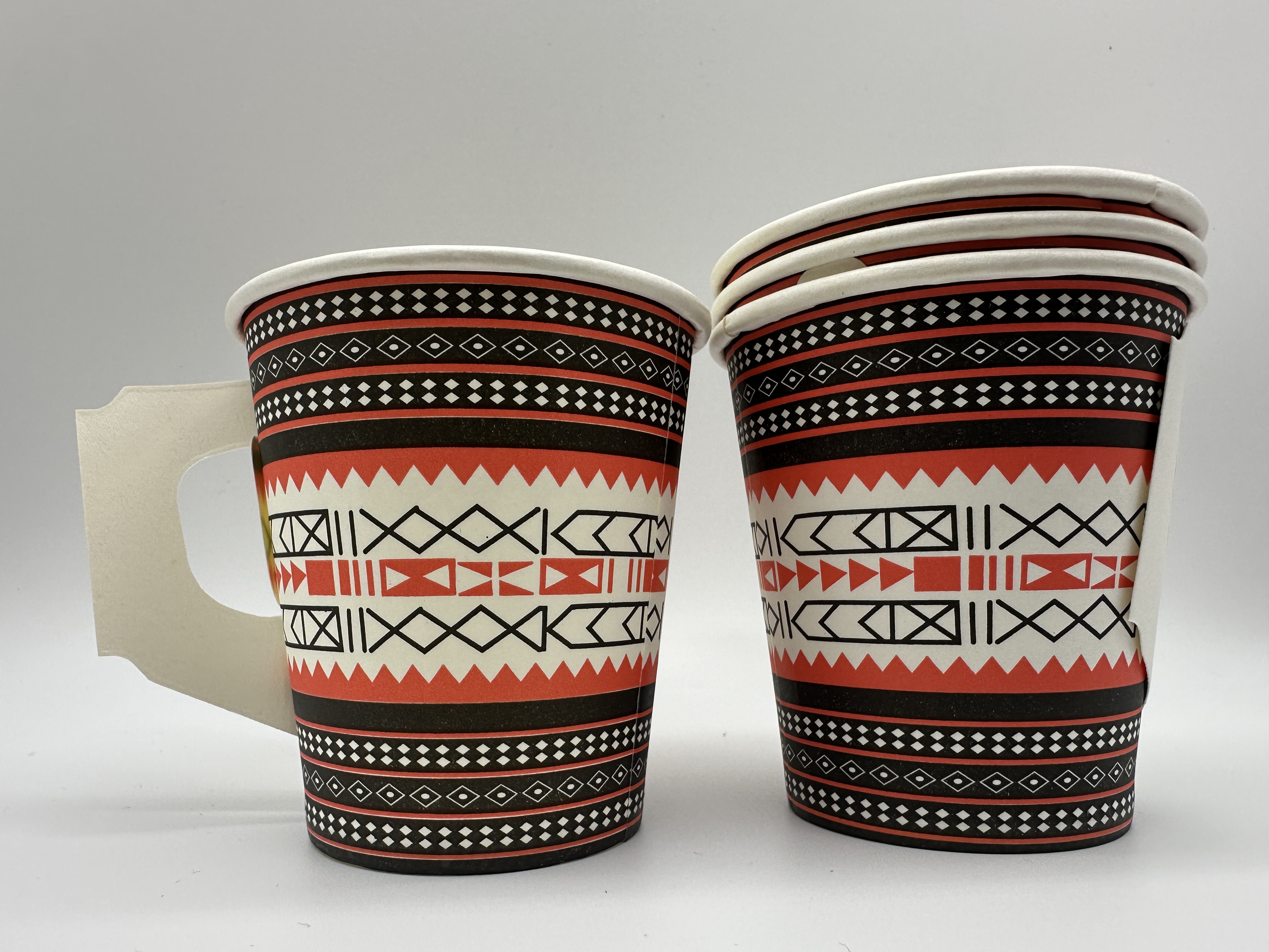 7oz Paper Cups with handle drink cup