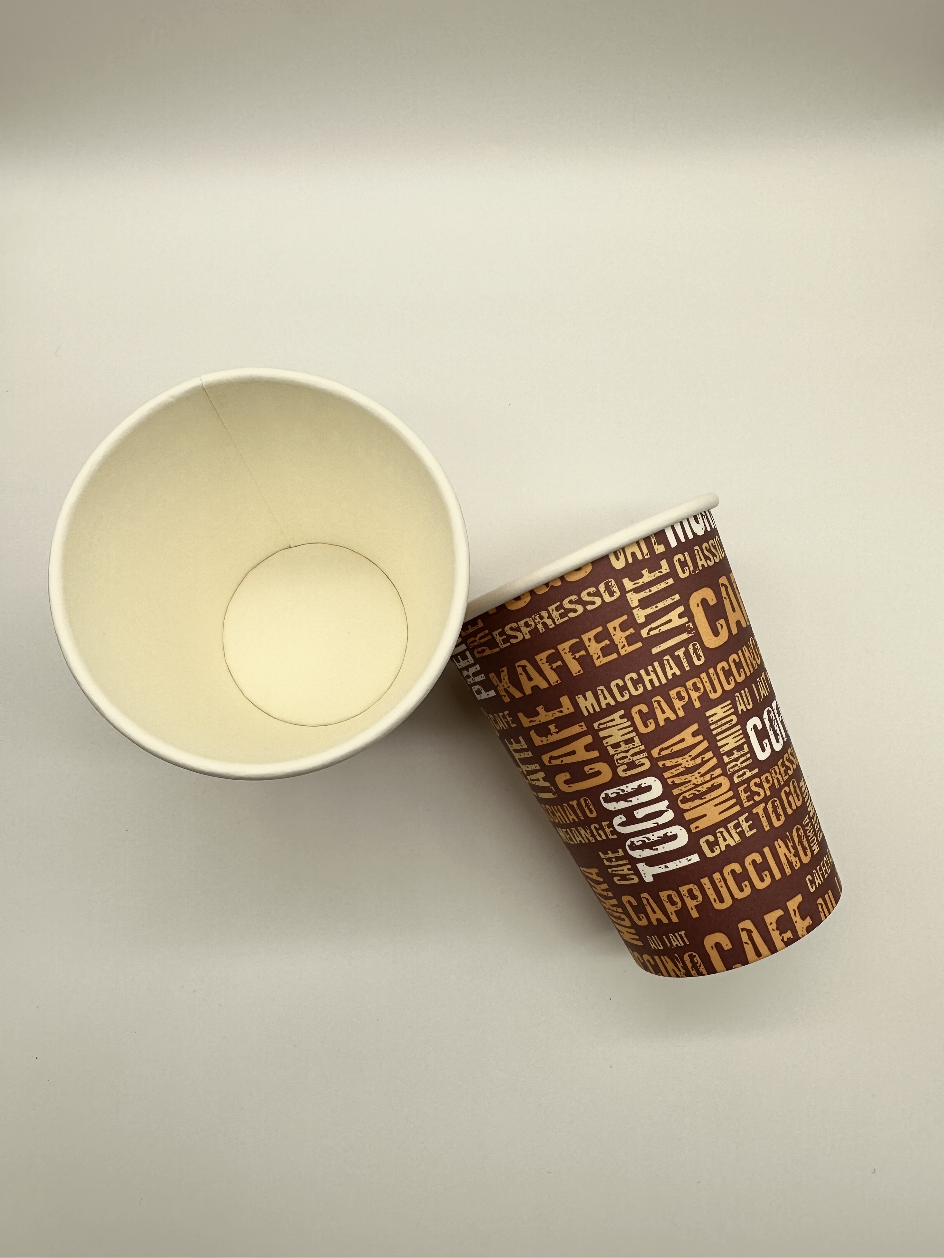 12oz single wall paper cup