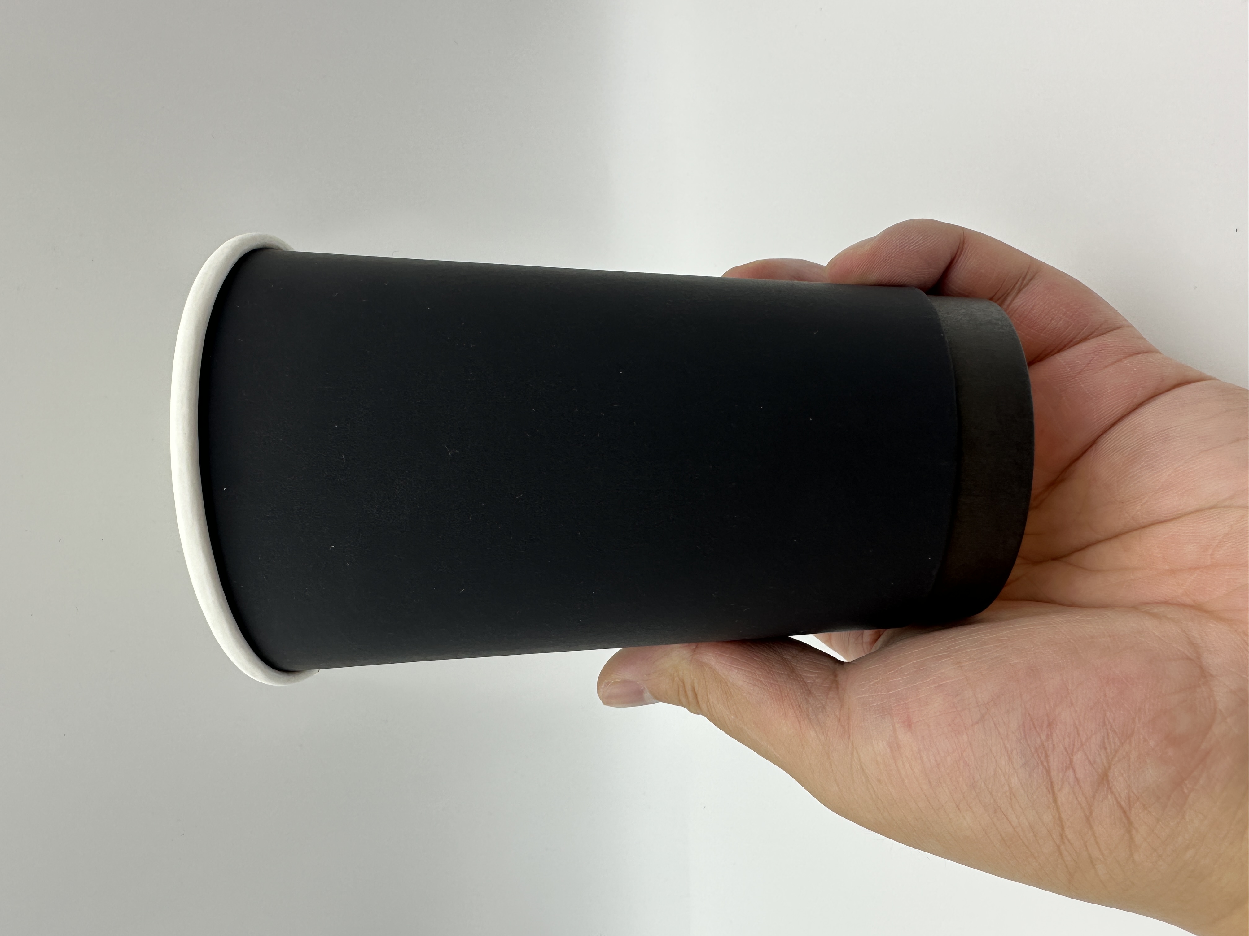 16OZ Luxury velvet texture double wall Paper Cup