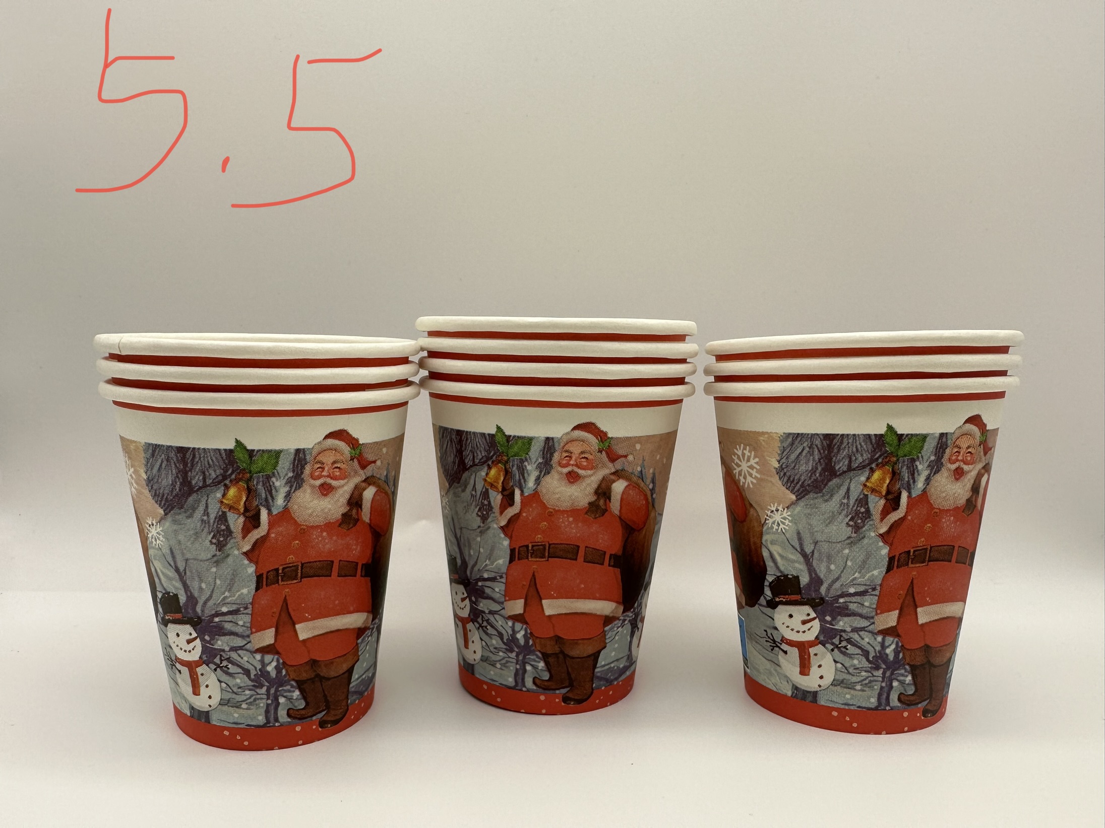 5.5OZ Disposable Paper Cups