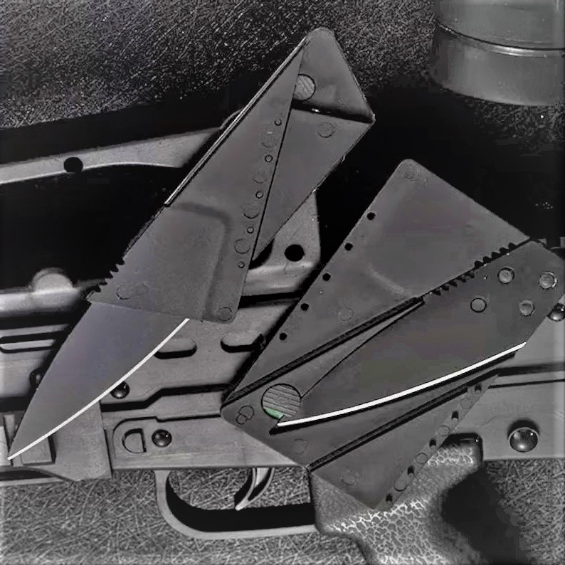 Self defense credit Card Folding Knife