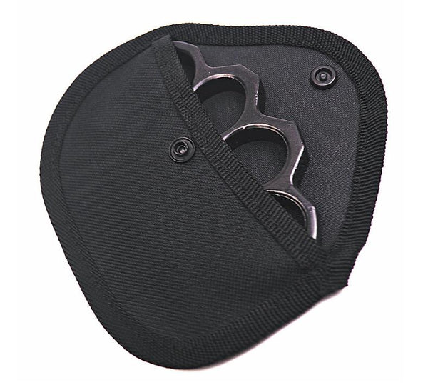 Tactical black Belt Pouch for Brass Knuckles