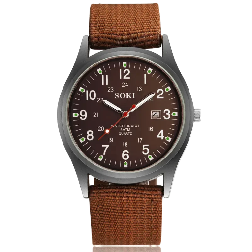 Tactical Military Style Quartz Wristwatch