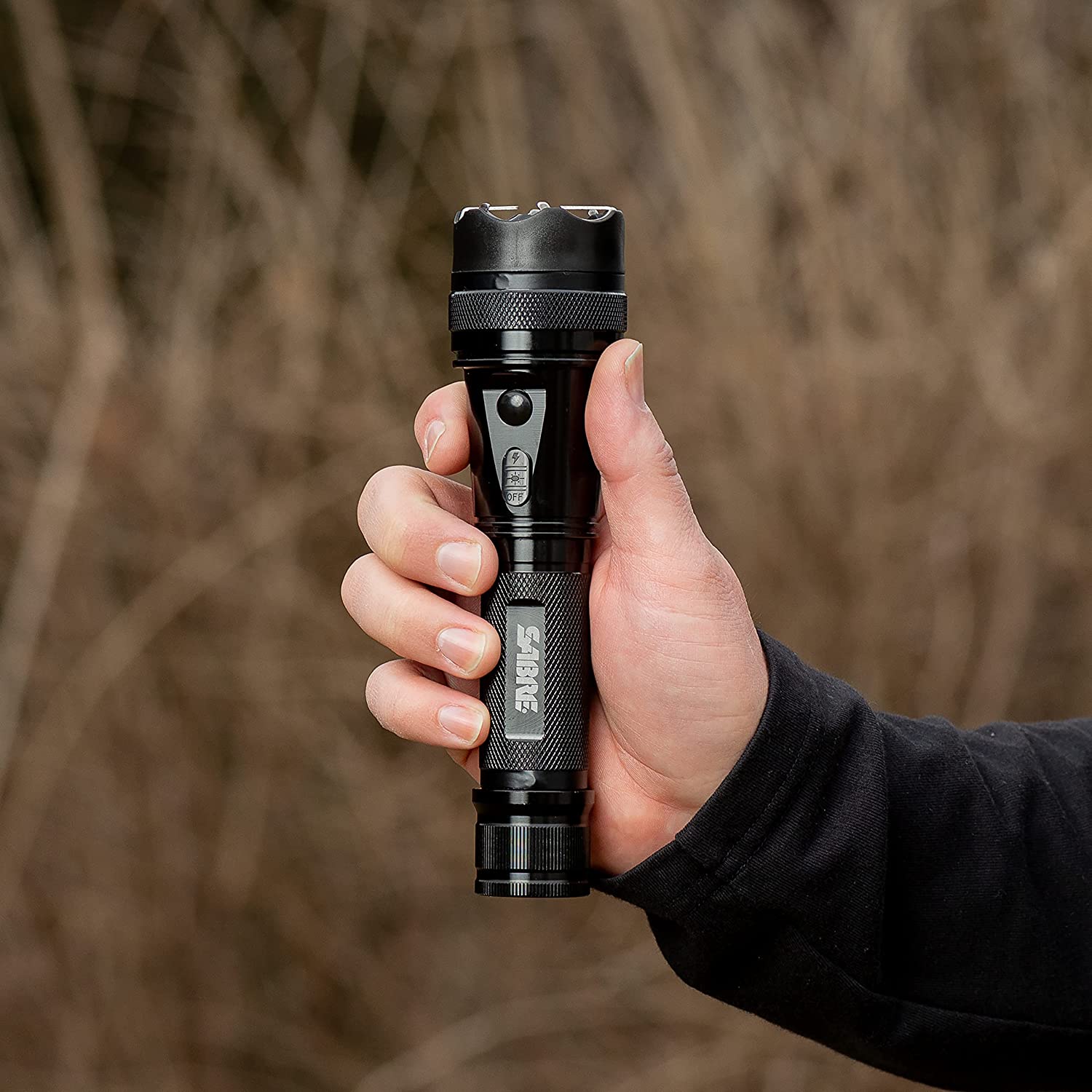 SABRE Tactical Stun Gun Flashlight