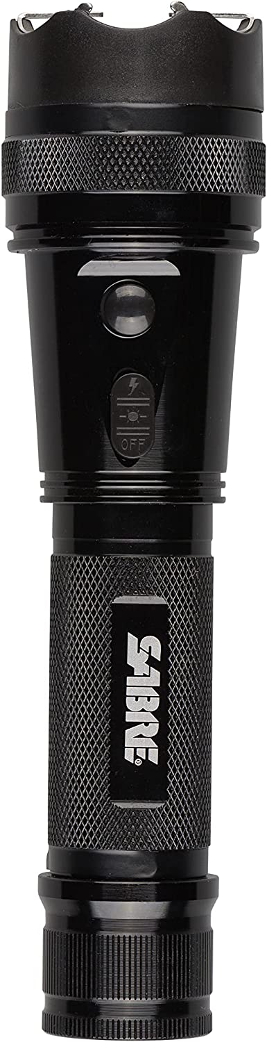 SABRE Tactical Stun Gun Flashlight